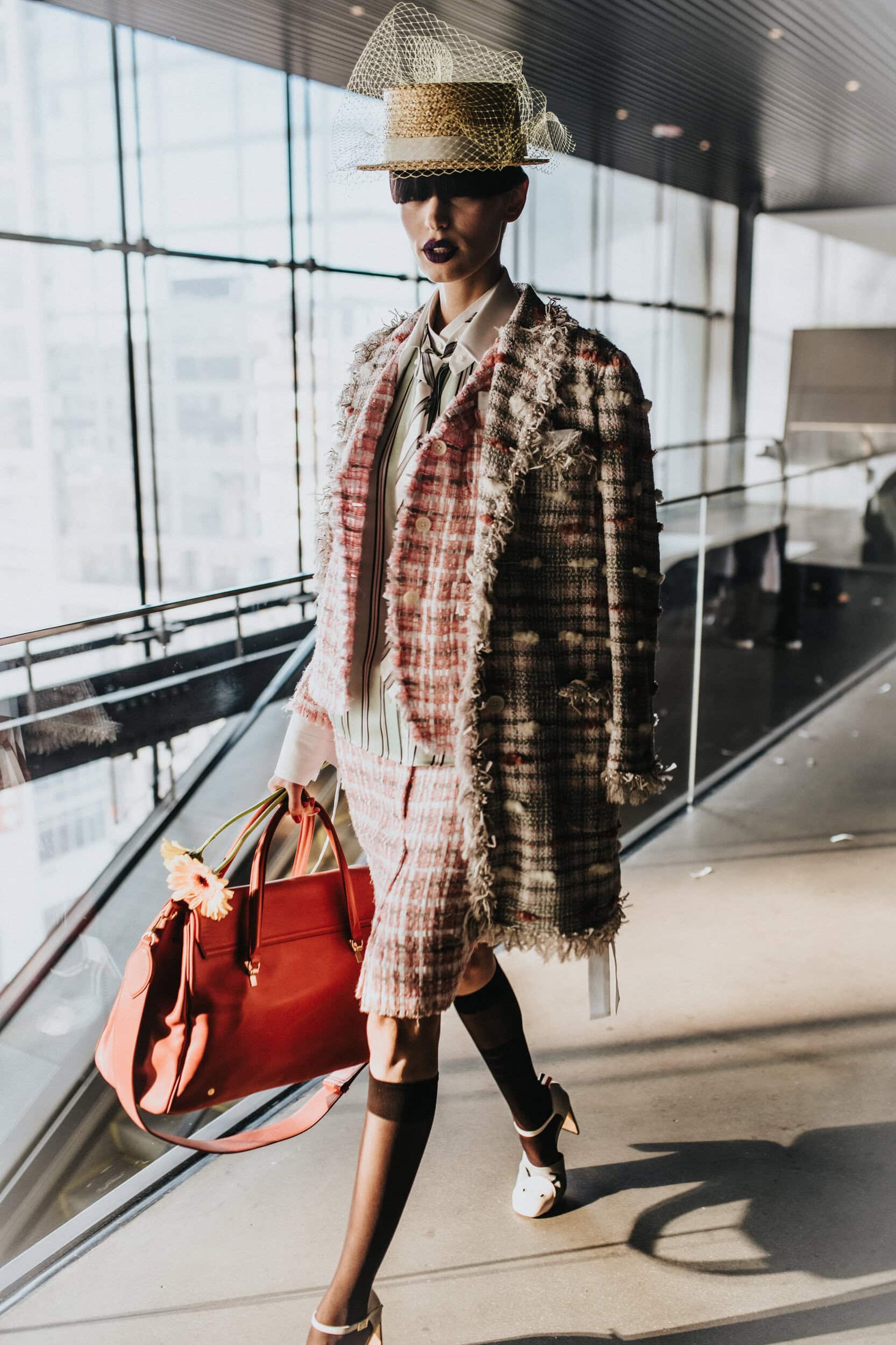 Thom Browne Spring 2027 Fashion Show Backstage