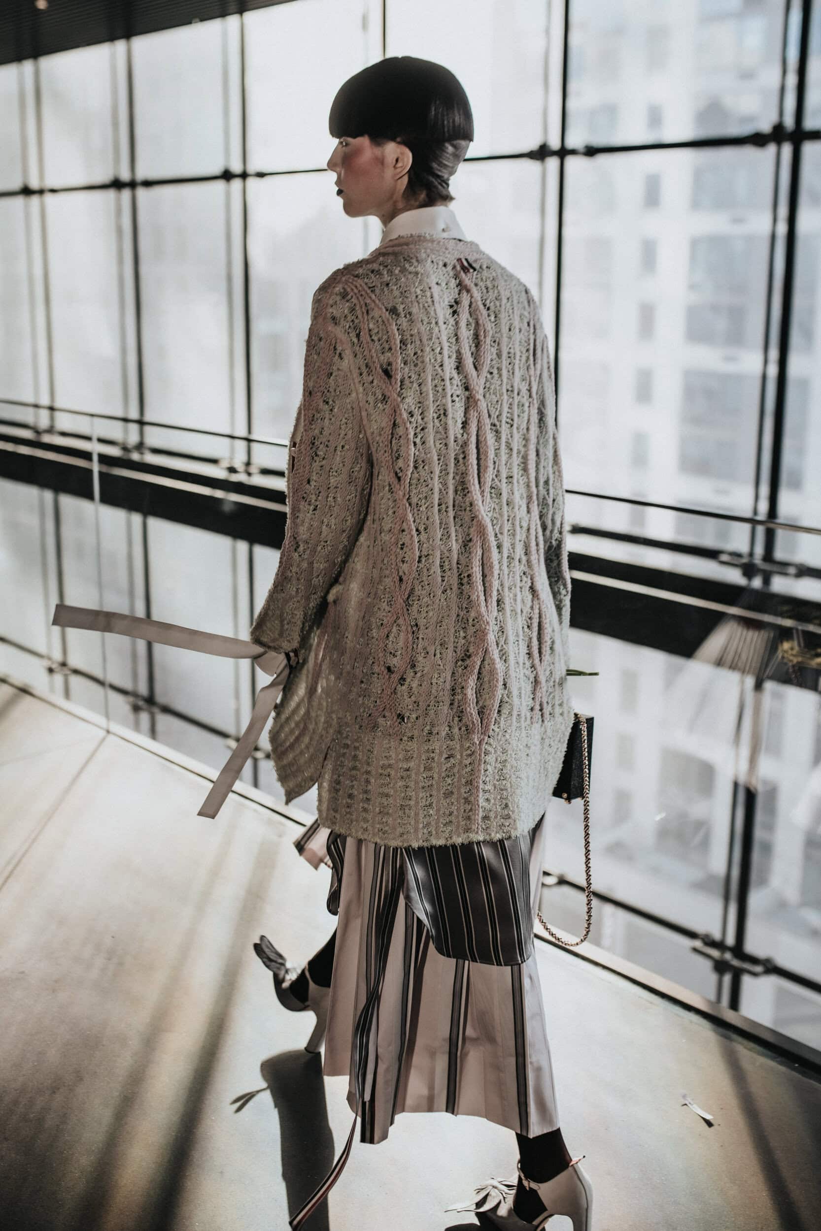 Thom Browne Spring 2027 Fashion Show Backstage