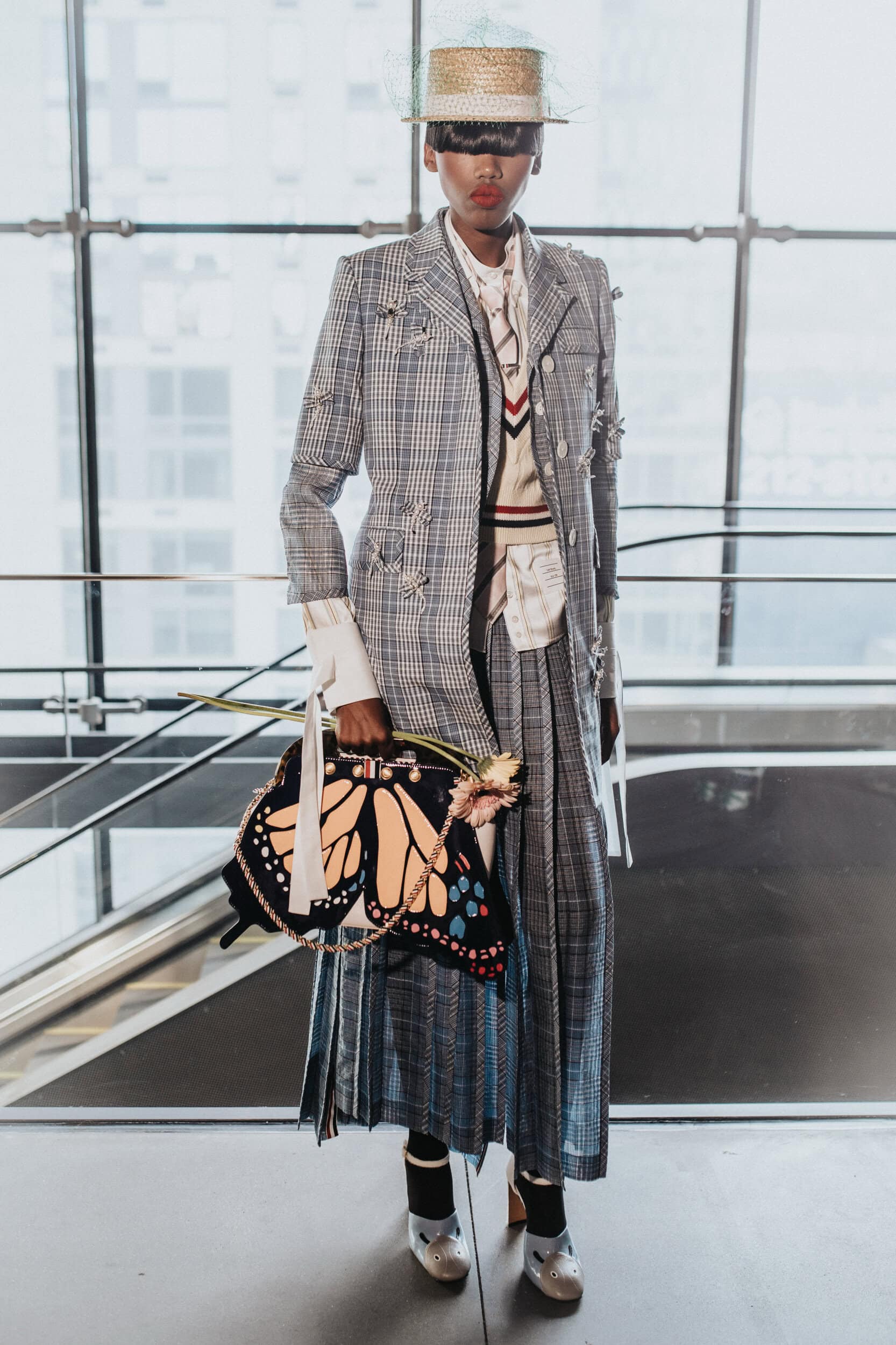 Thom Browne Spring 2027 Fashion Show Backstage