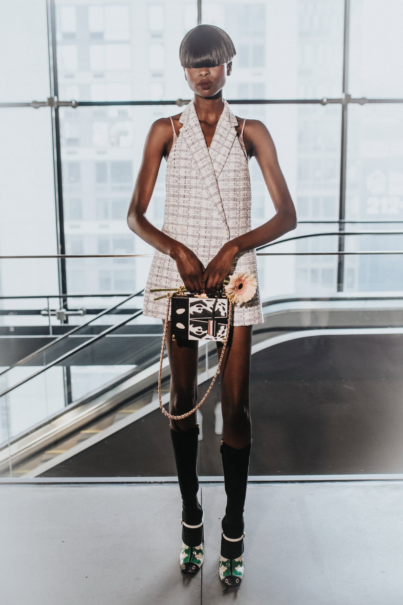 Thom Browne Spring 2027 Fashion Show Backstage