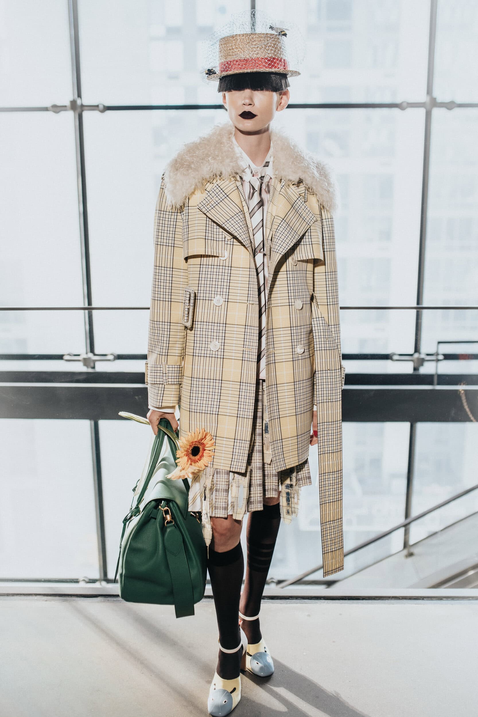 Thom Browne Spring 2027 Fashion Show Backstage