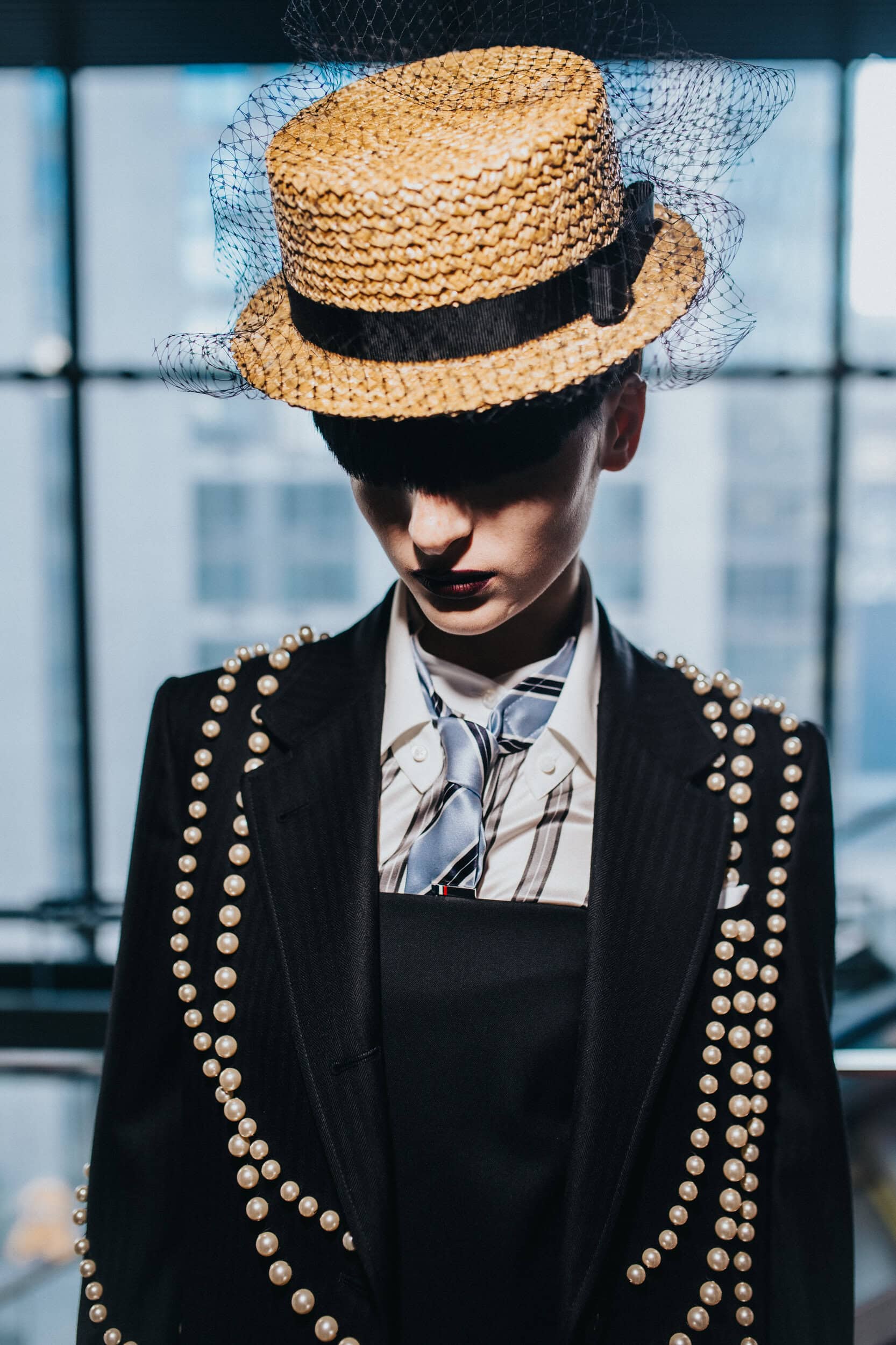 Thom Browne Spring 2027 Fashion Show Backstage