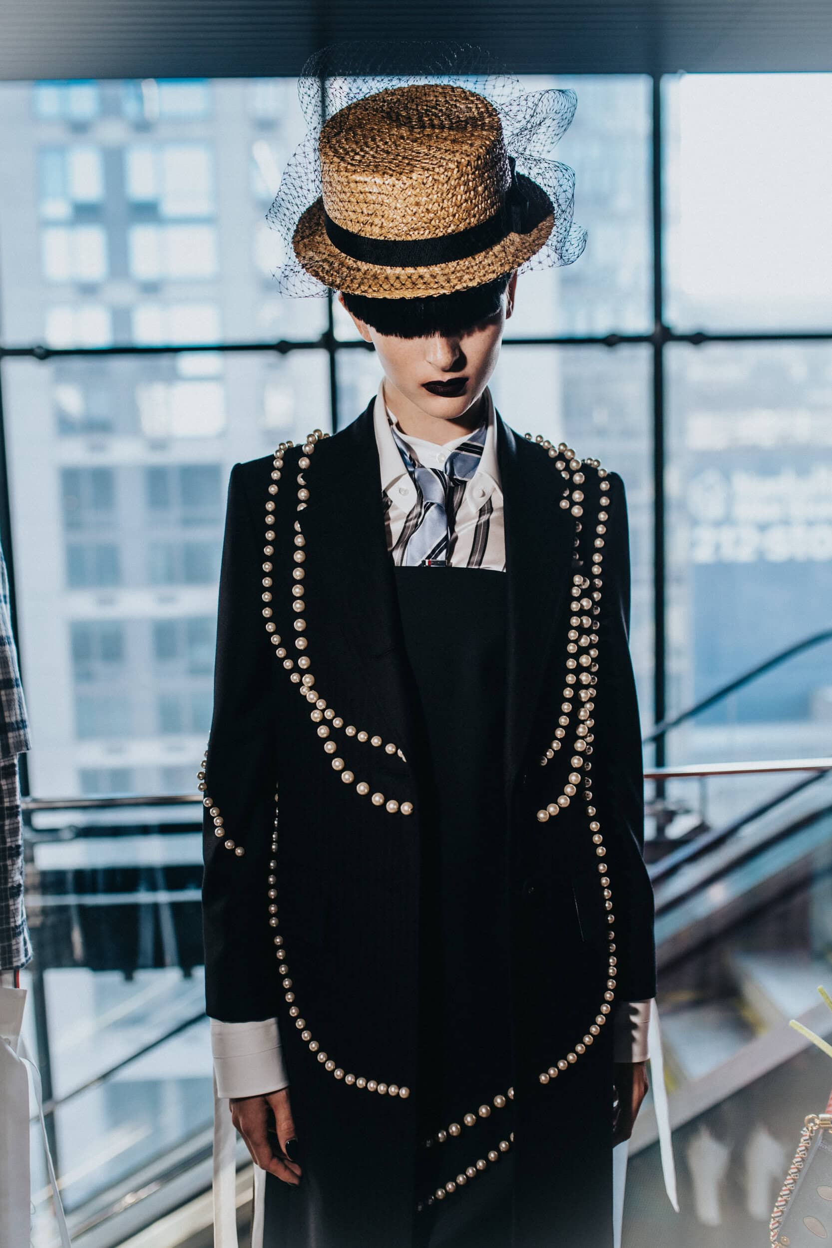 Thom Browne Spring 2027 Fashion Show Backstage