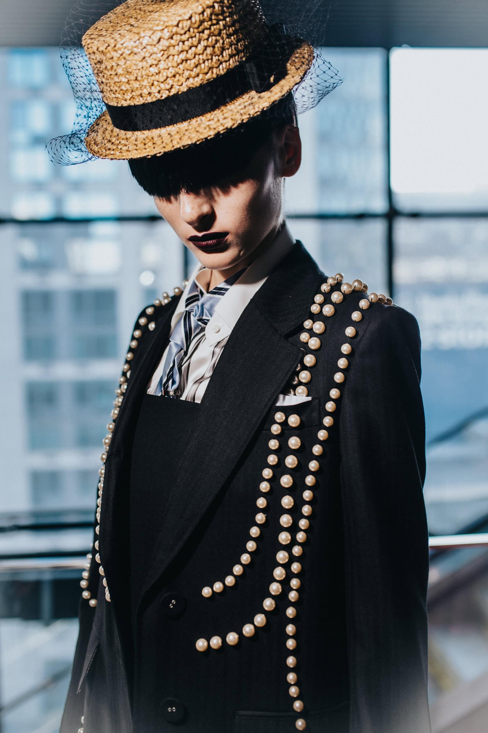 Thom Browne Spring 2027 Fashion Show Backstage