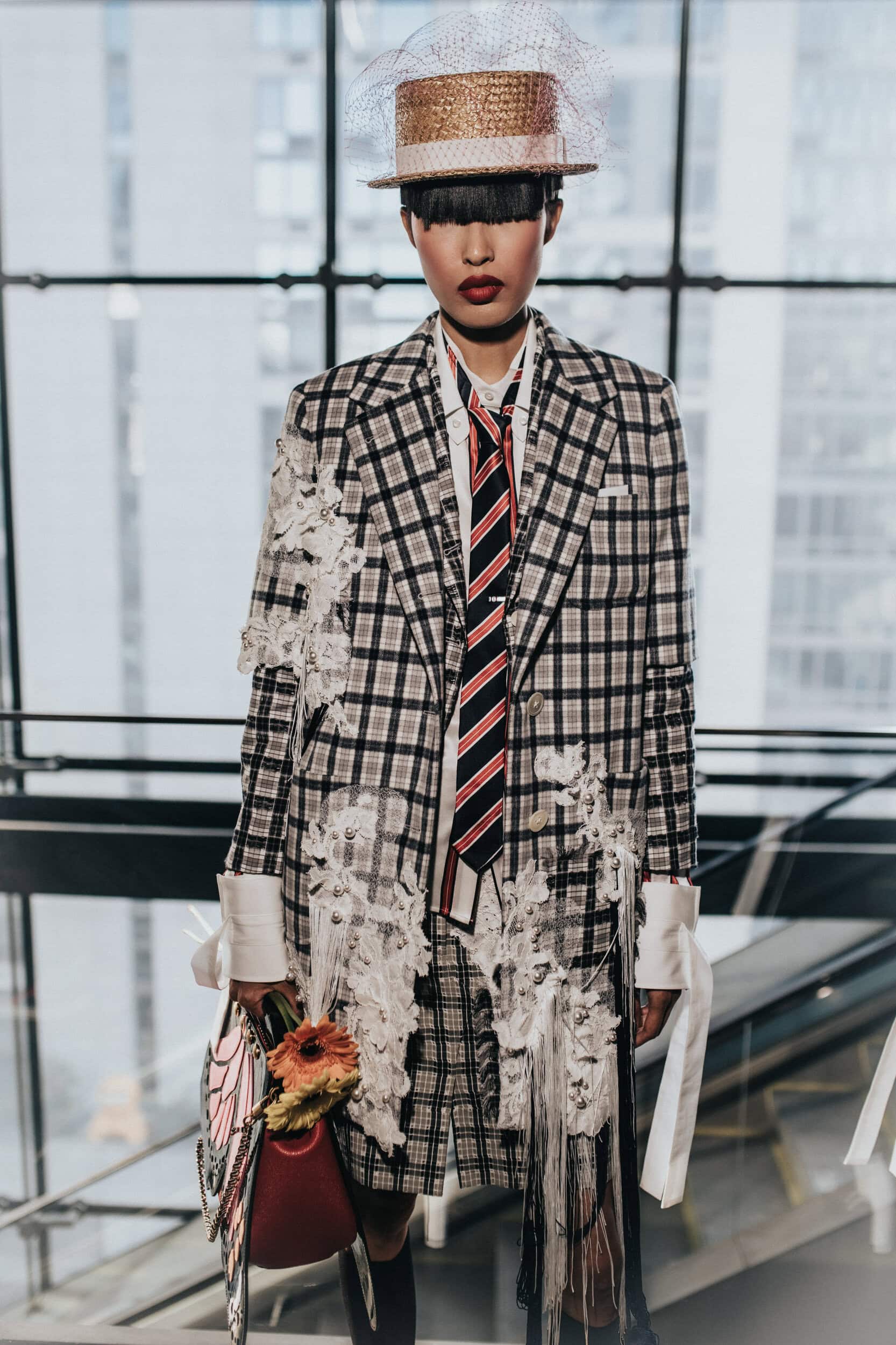 Thom Browne Spring 2027 Fashion Show Backstage