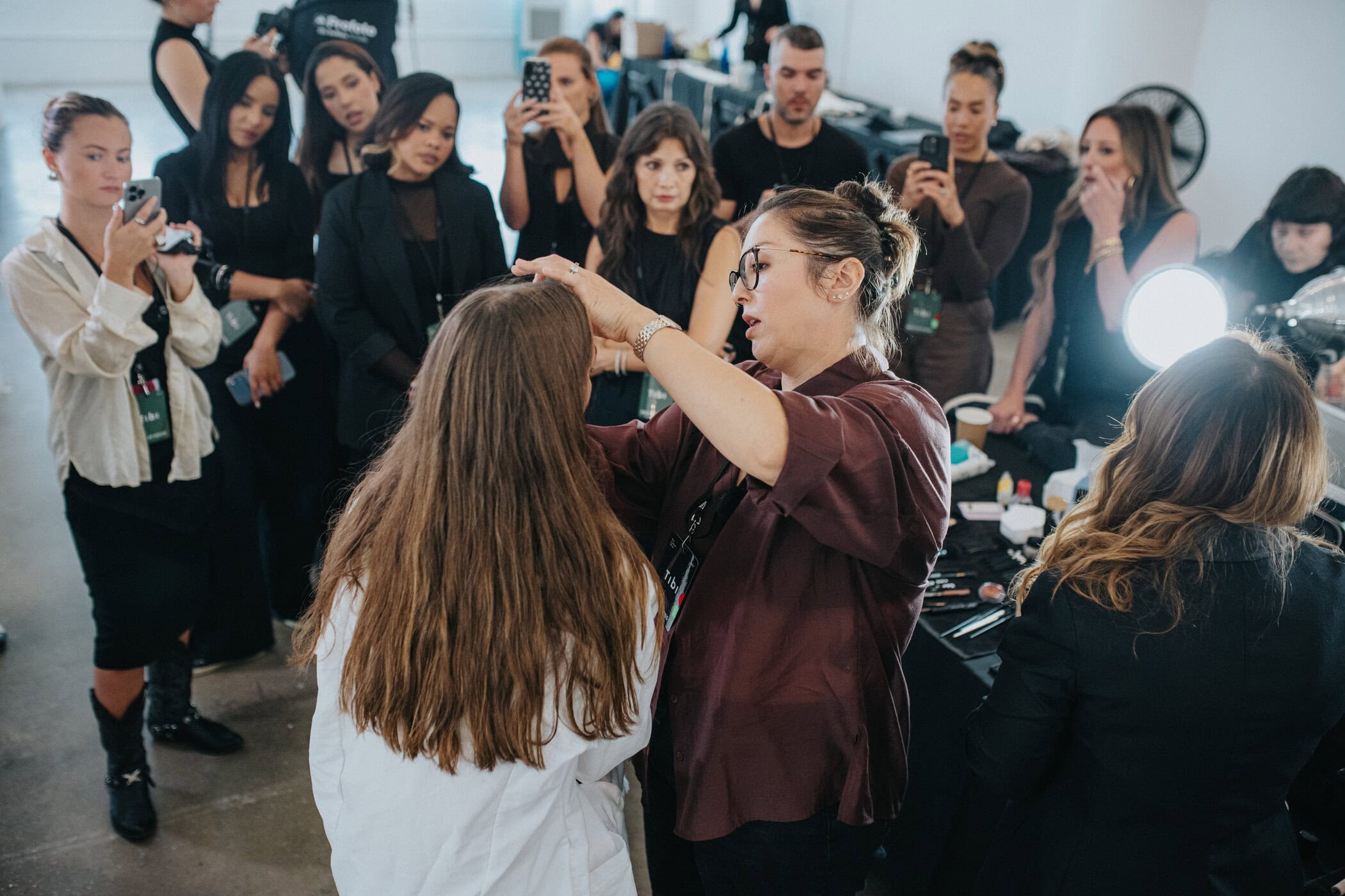 Tibi Spring 2027 Fashion Show Backstage