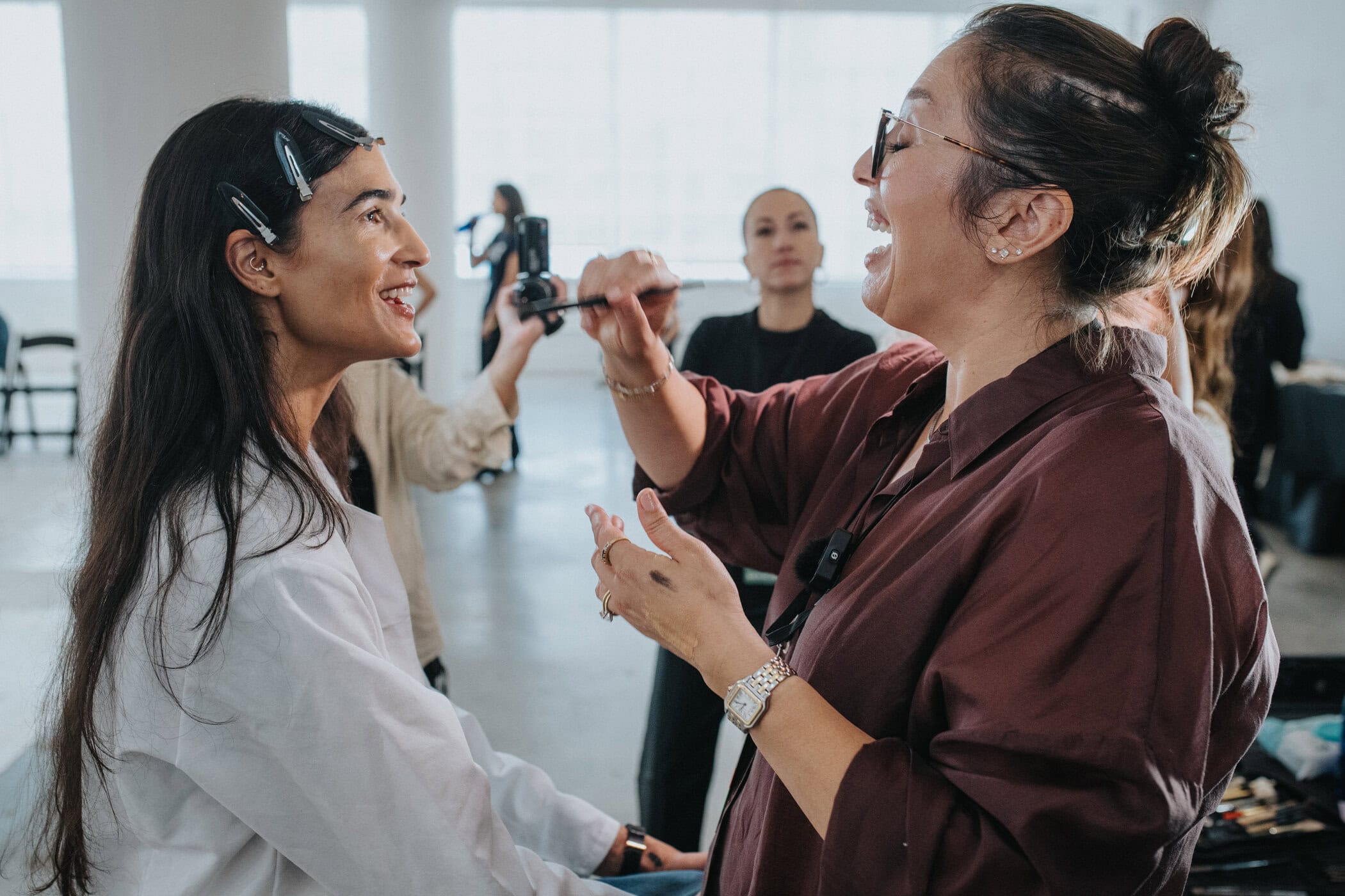 Tibi Spring 2027 Fashion Show Backstage