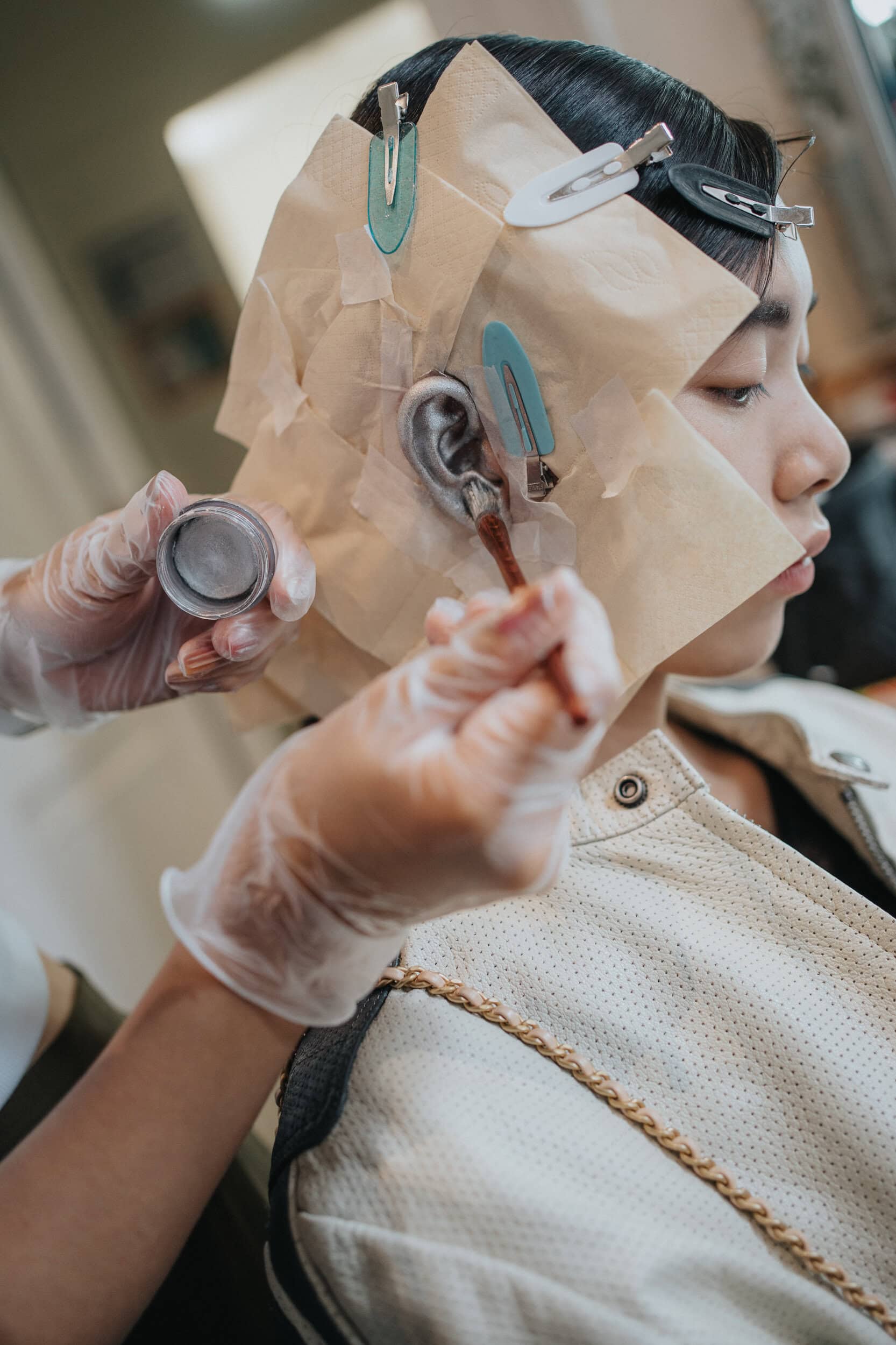 Toga Spring 2027 Fashion Show Backstage