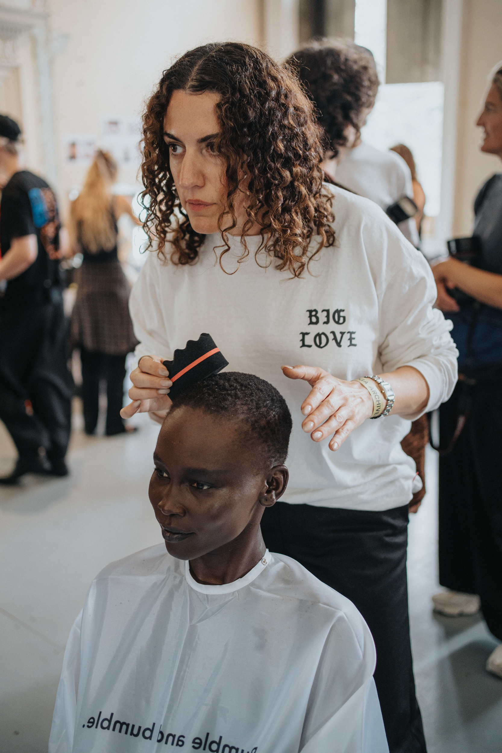 Toga Spring 2027 Fashion Show Backstage
