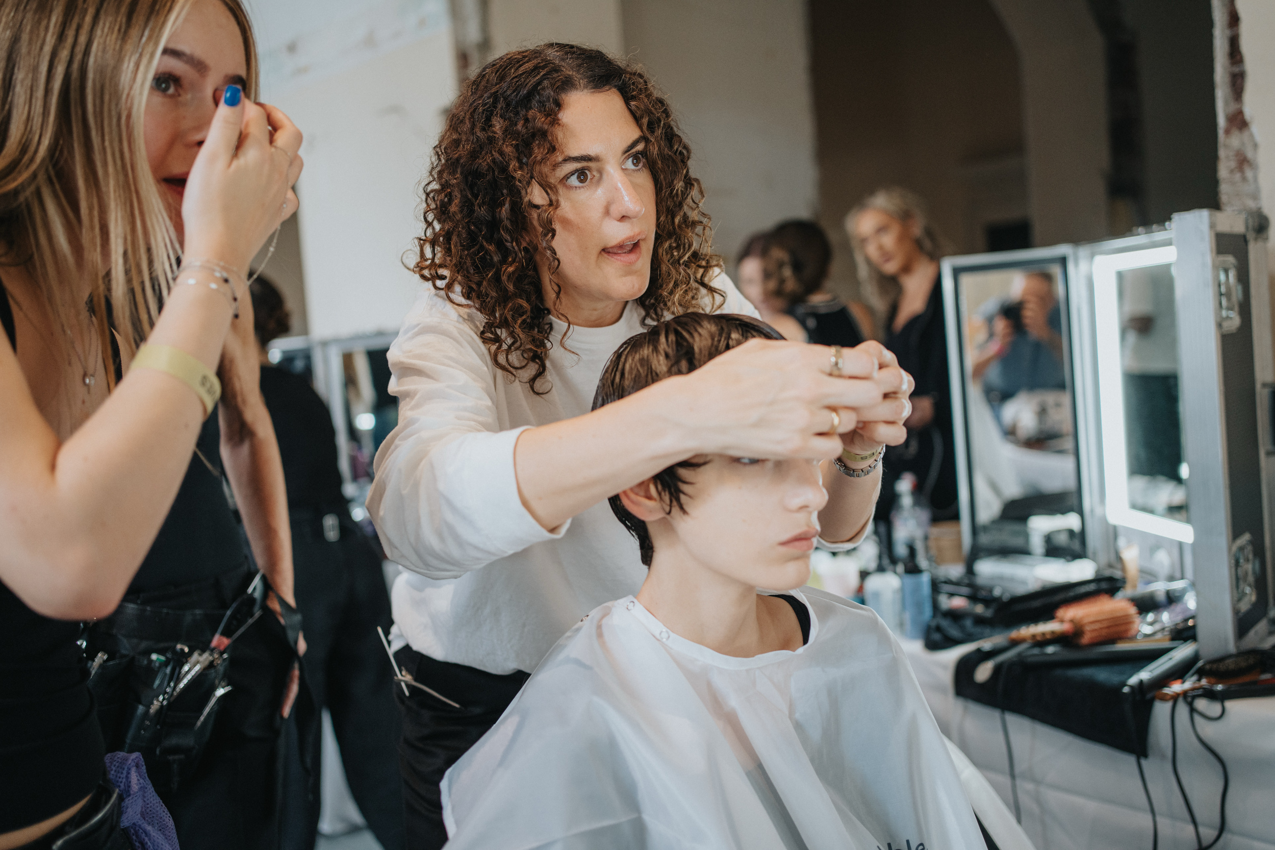 Toga Spring 2027 Fashion Show Backstage