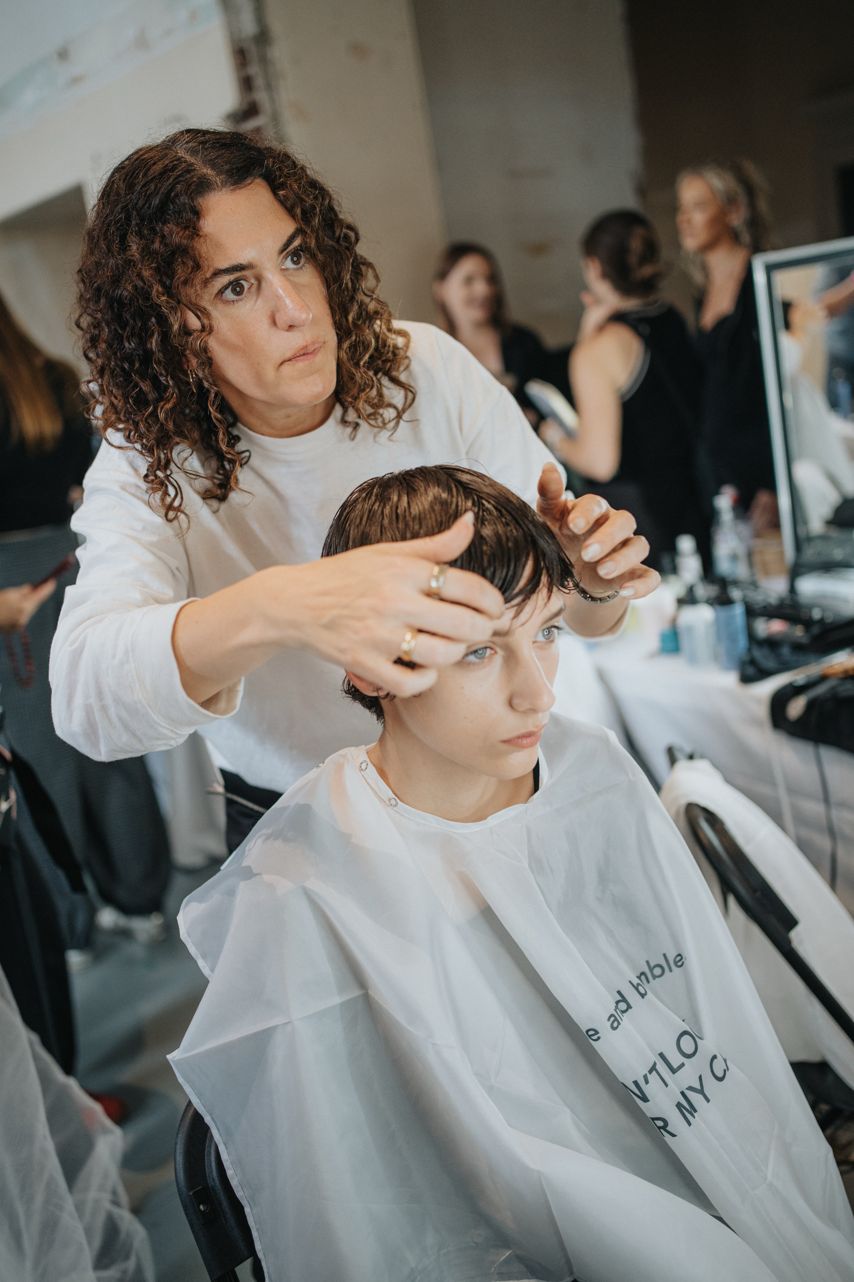 Toga Spring 2027 Fashion Show Backstage