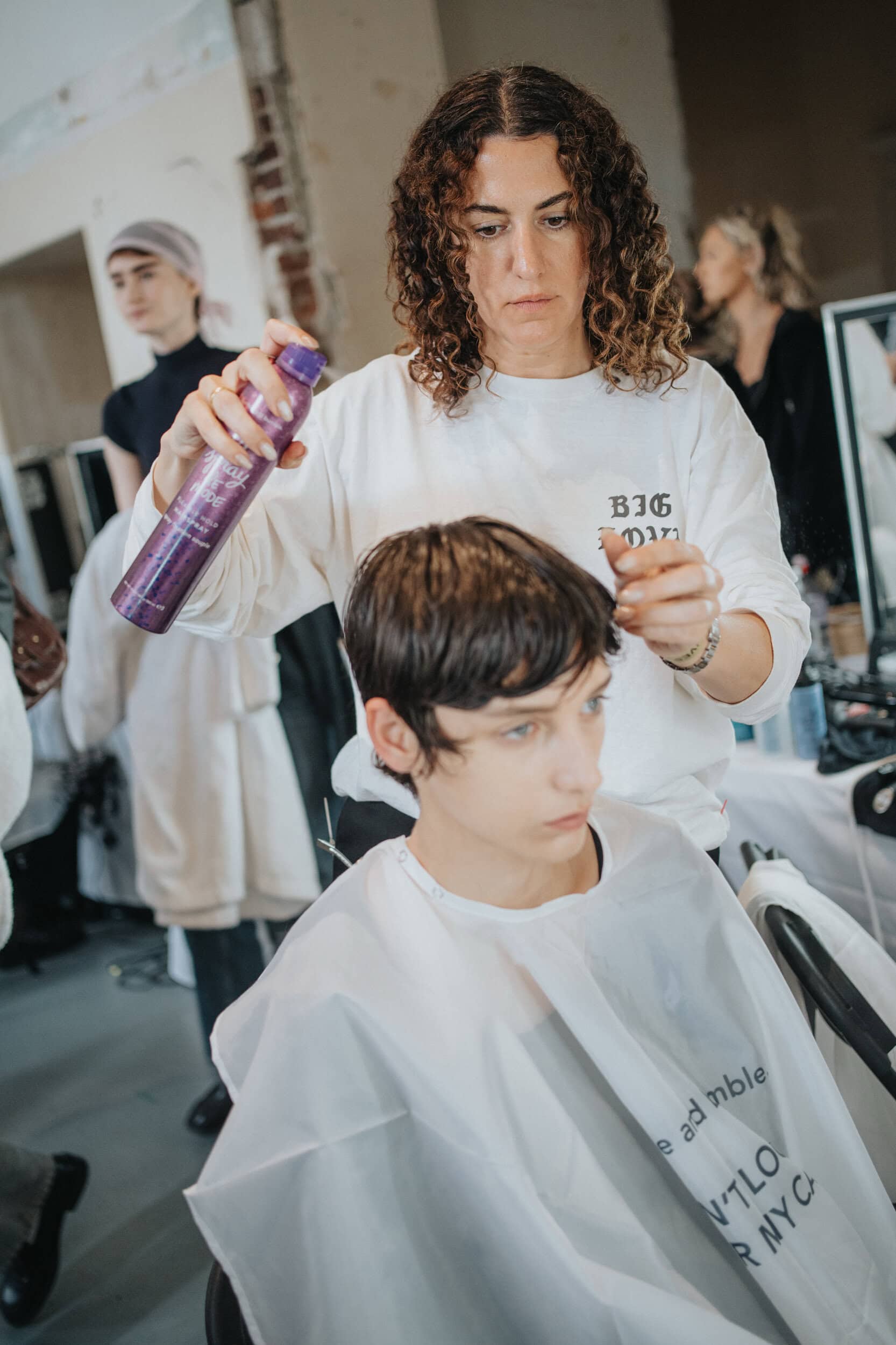 Toga Spring 2027 Fashion Show Backstage