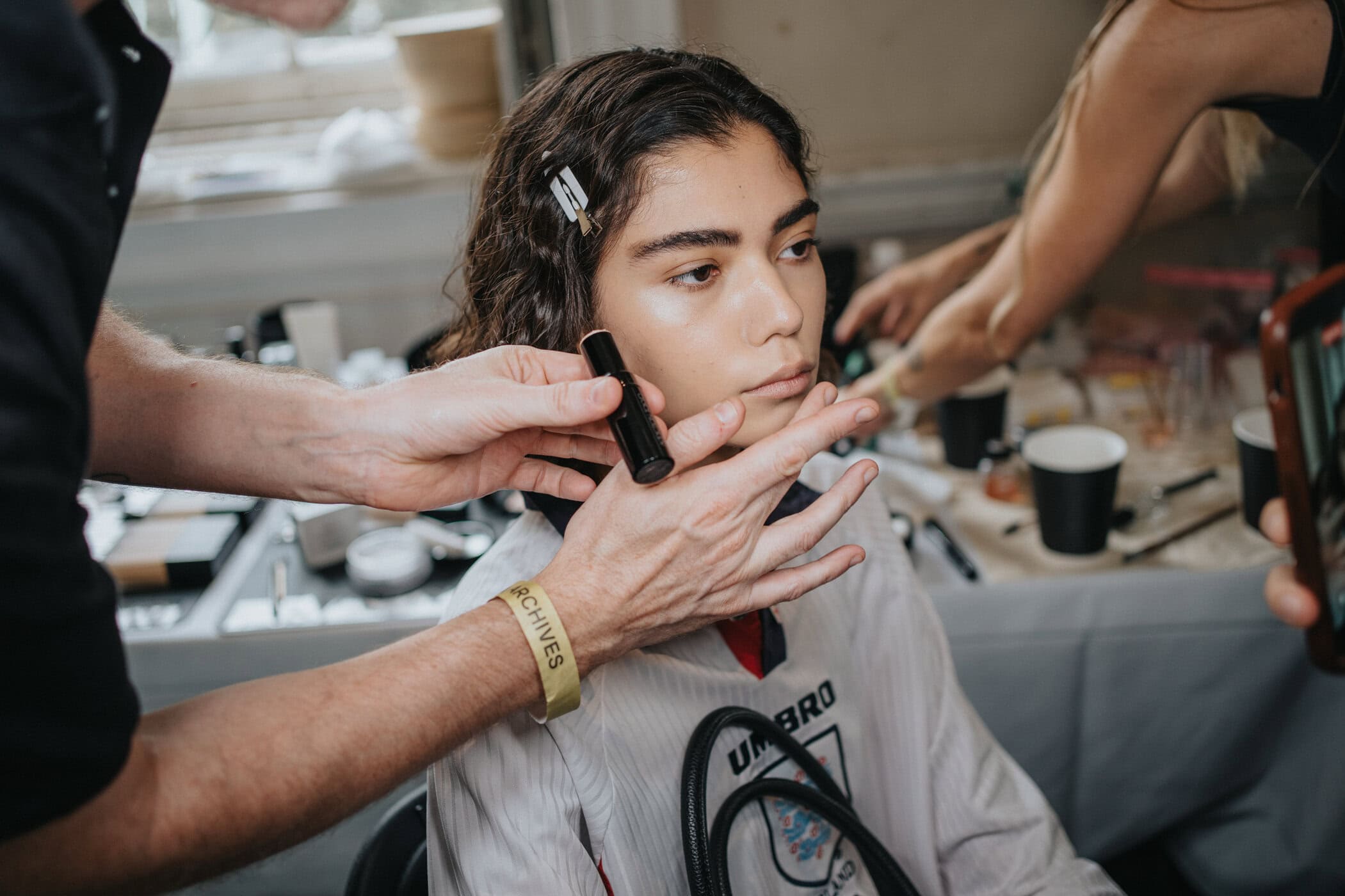Toga Spring 2027 Fashion Show Backstage