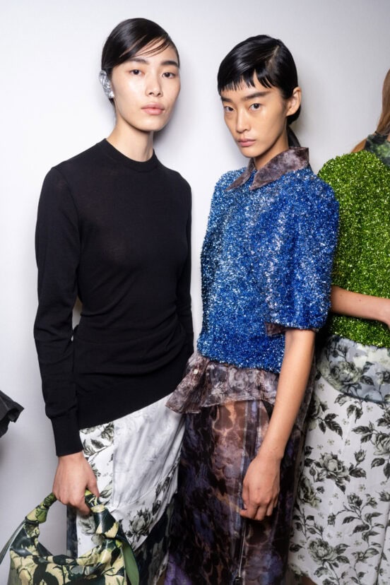 Toga Spring 2027 Fashion Show Backstage