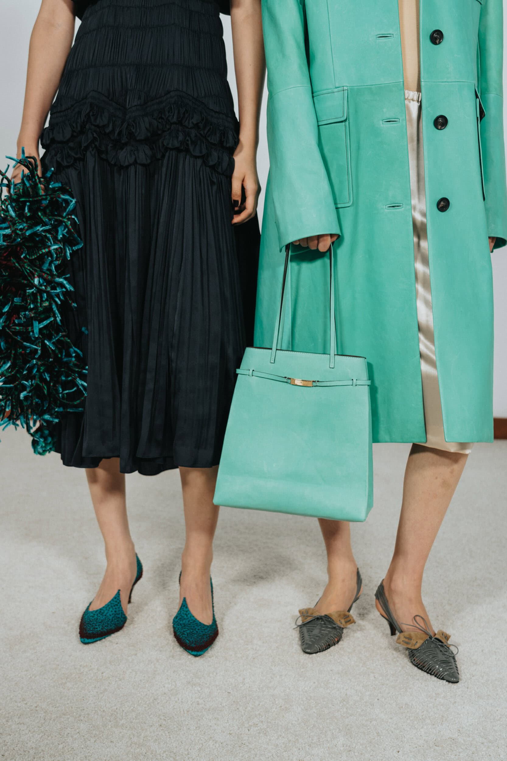 Tory Burch Spring 2027 Fashion Show Backstage