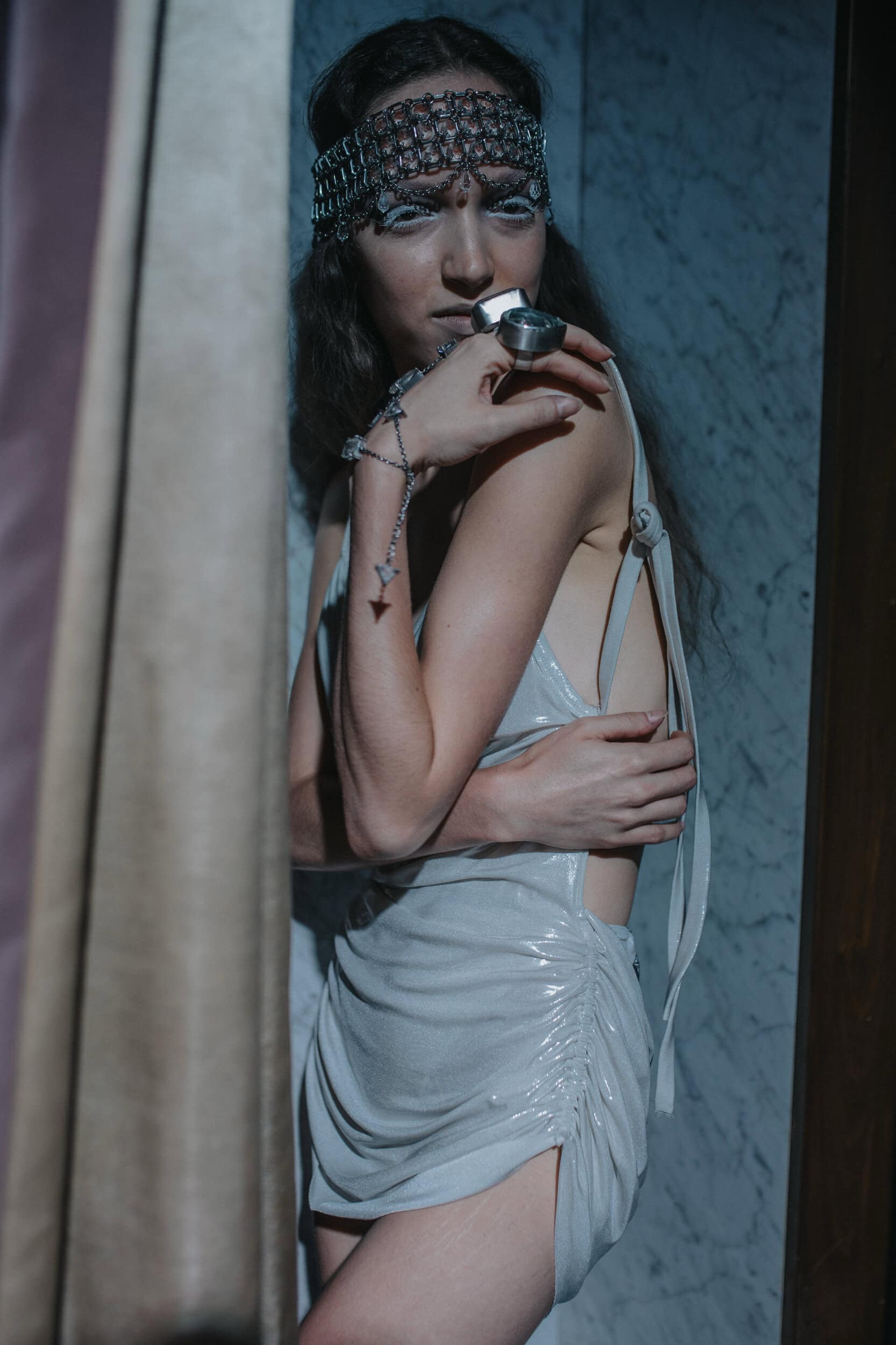 Elena Velez Spring 2027 Fashion Show Backstage