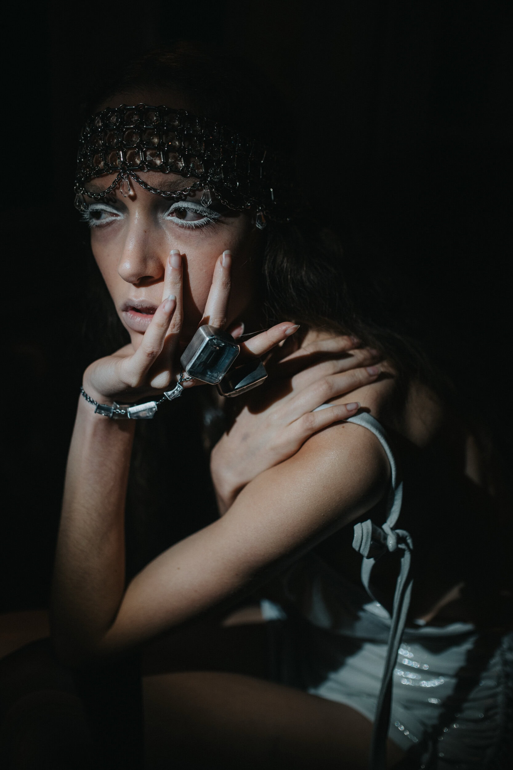 Elena Velez Spring 2027 Fashion Show Backstage
