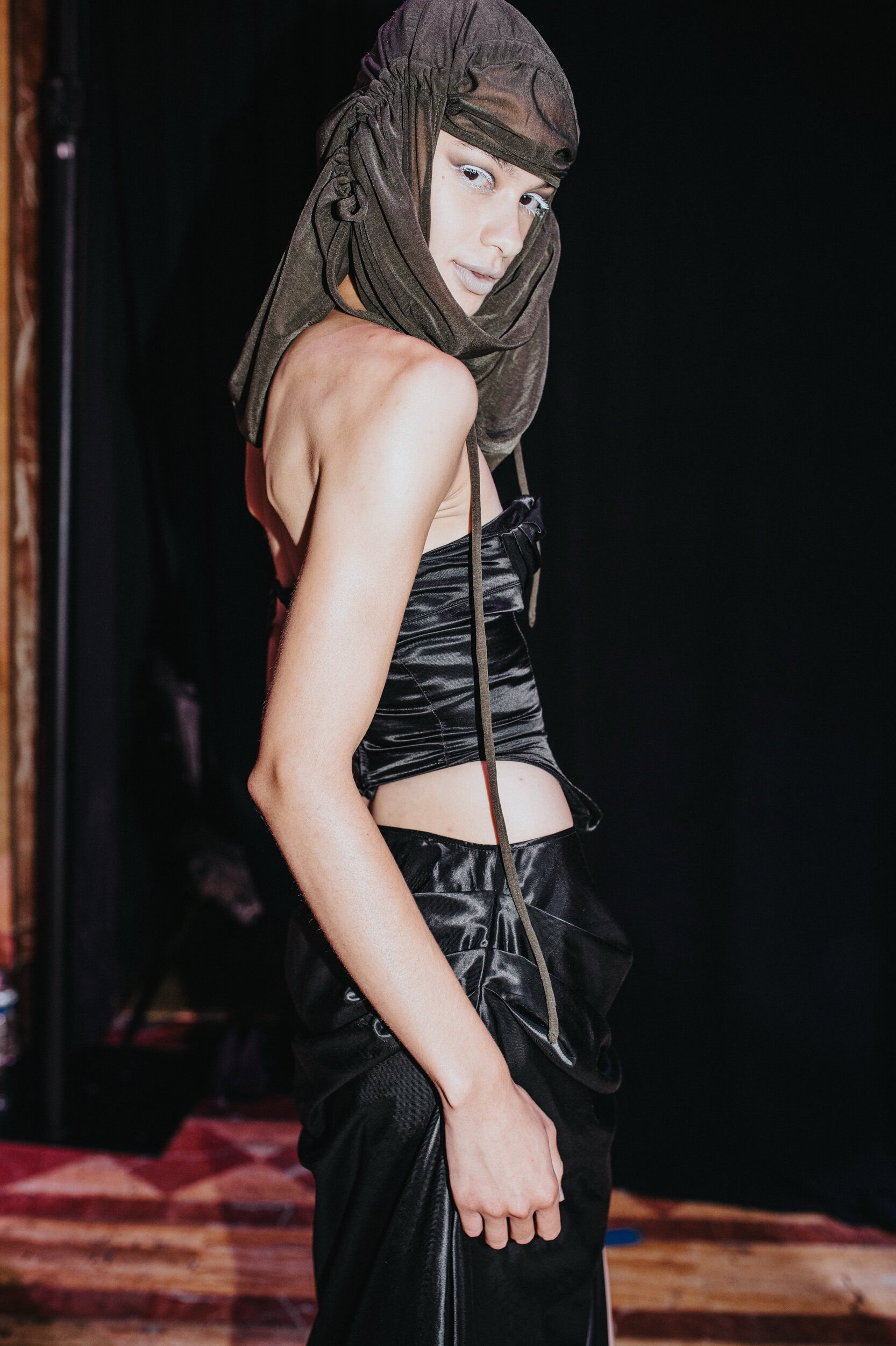 Elena Velez Spring 2027 Fashion Show Backstage