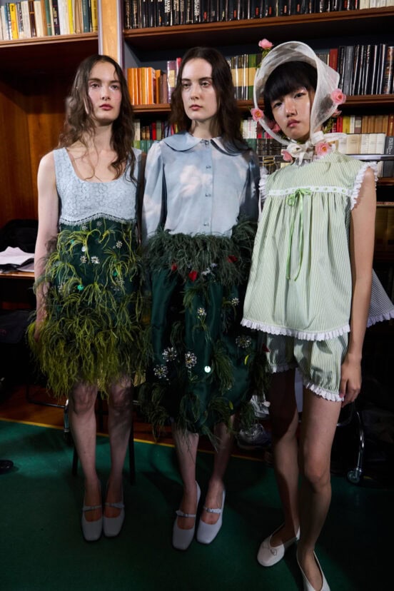 Venerdi Pomeriggio Spring 2027 Fashion Show Backstage