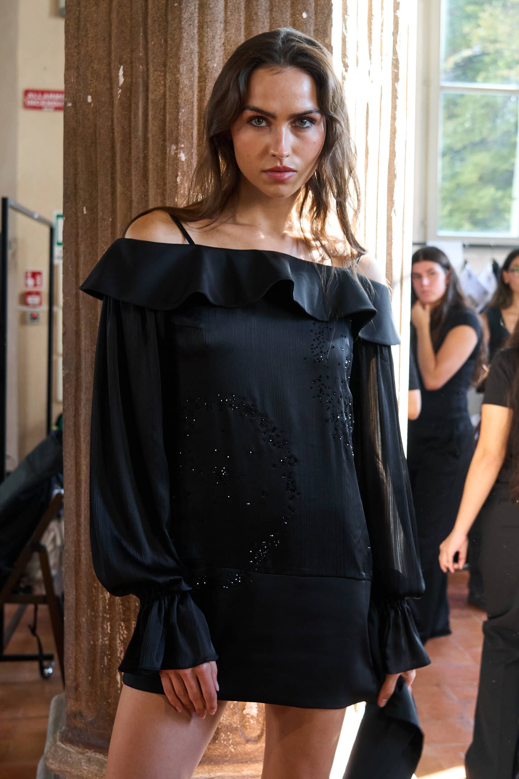 Miguel Vieira Spring 2027 Fashion Show Backstage