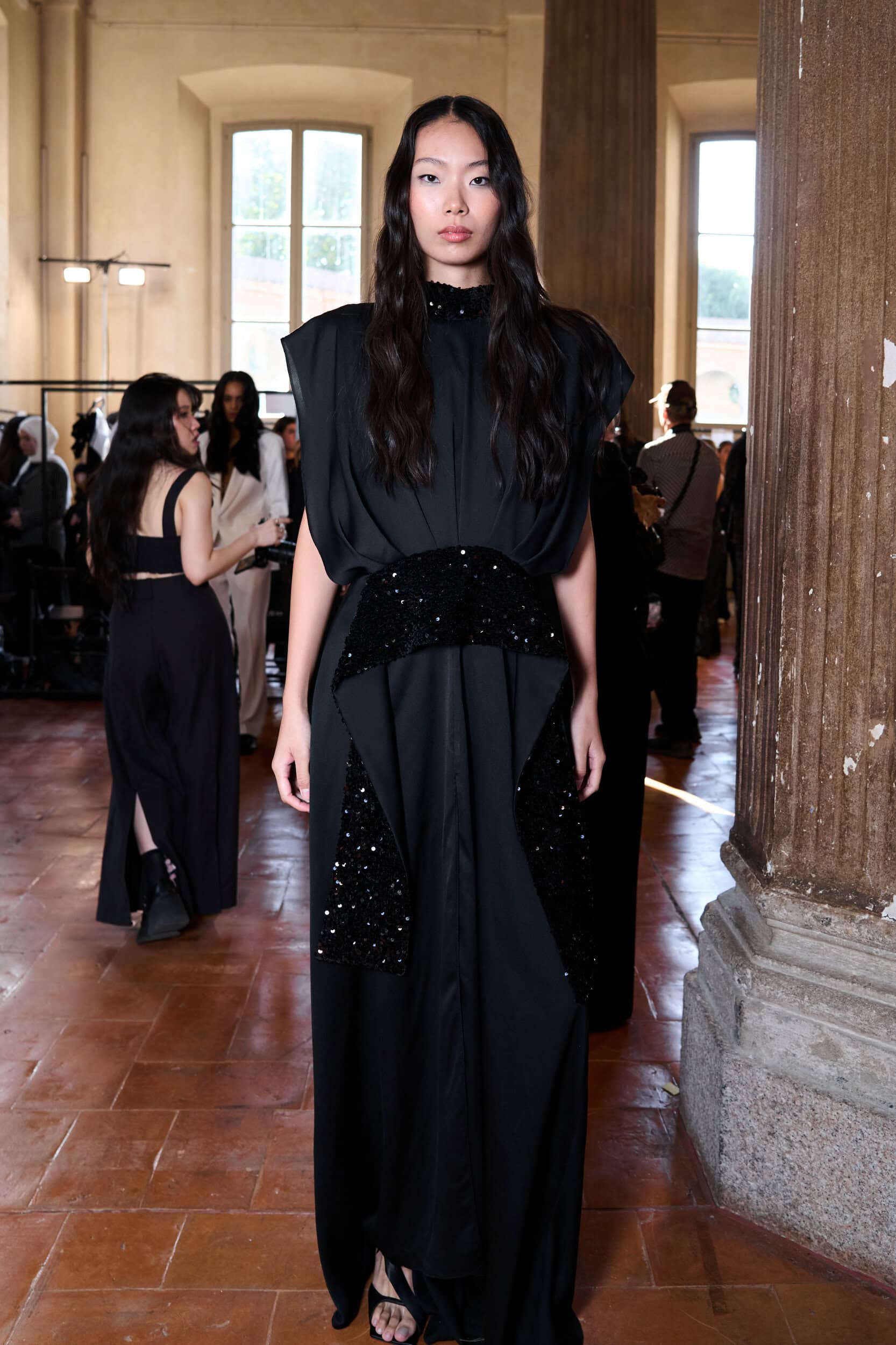 Miguel Vieira Spring 2027 Fashion Show Backstage