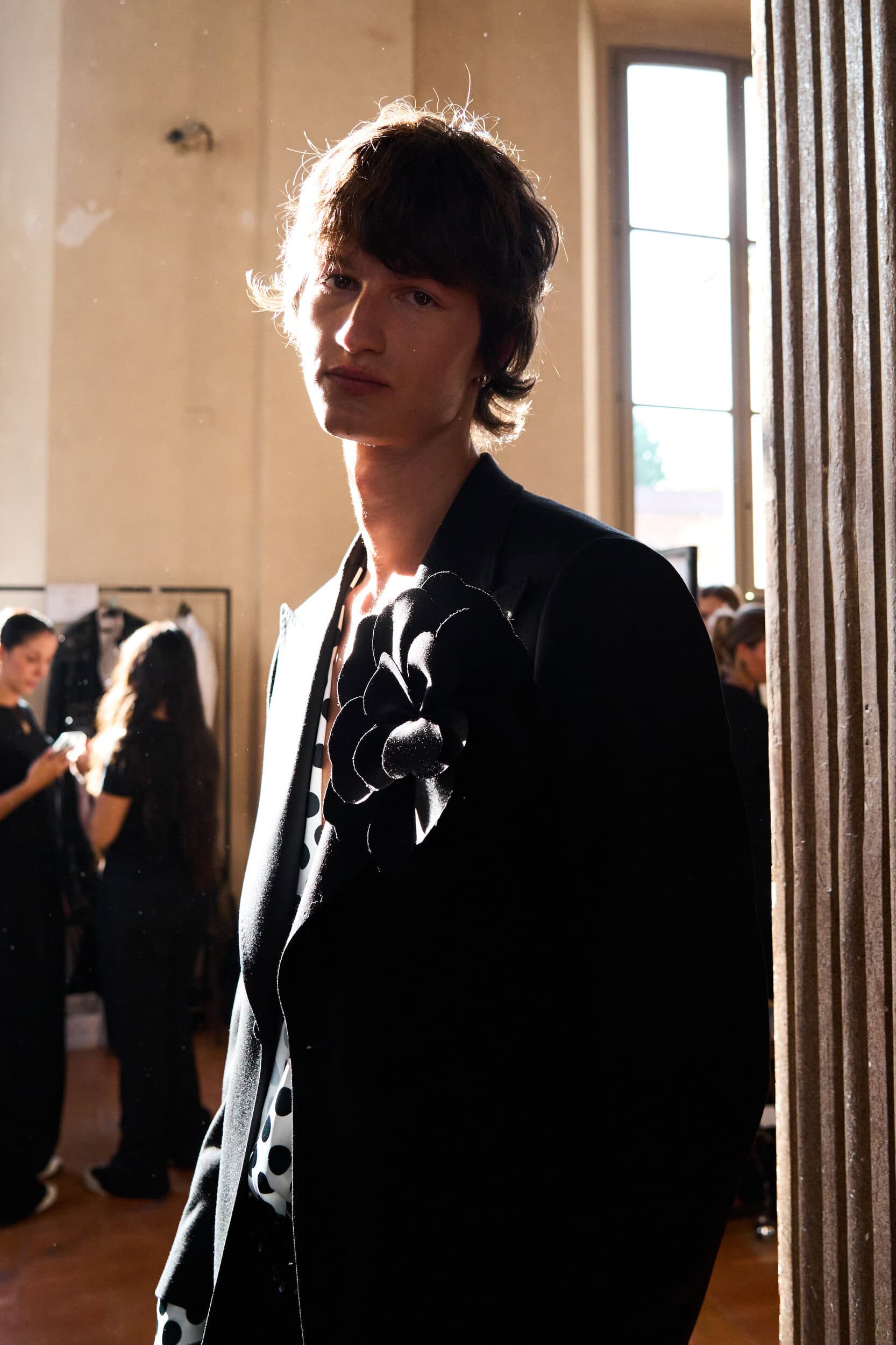Miguel Vieira Spring 2027 Fashion Show Backstage