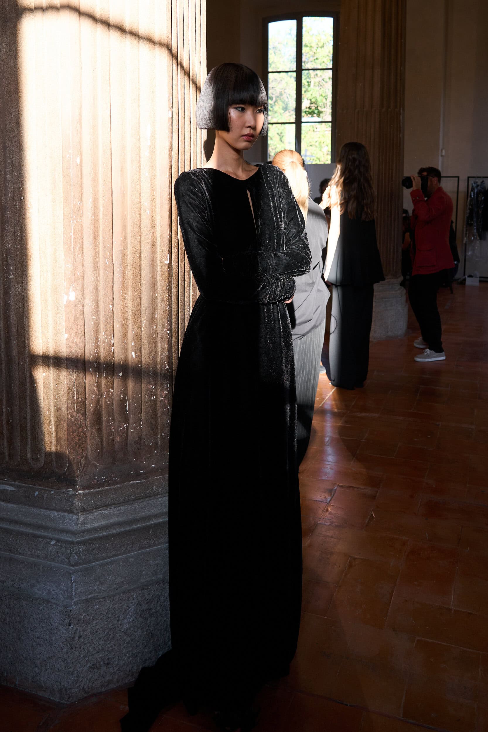 Miguel Vieira Spring 2027 Fashion Show Backstage