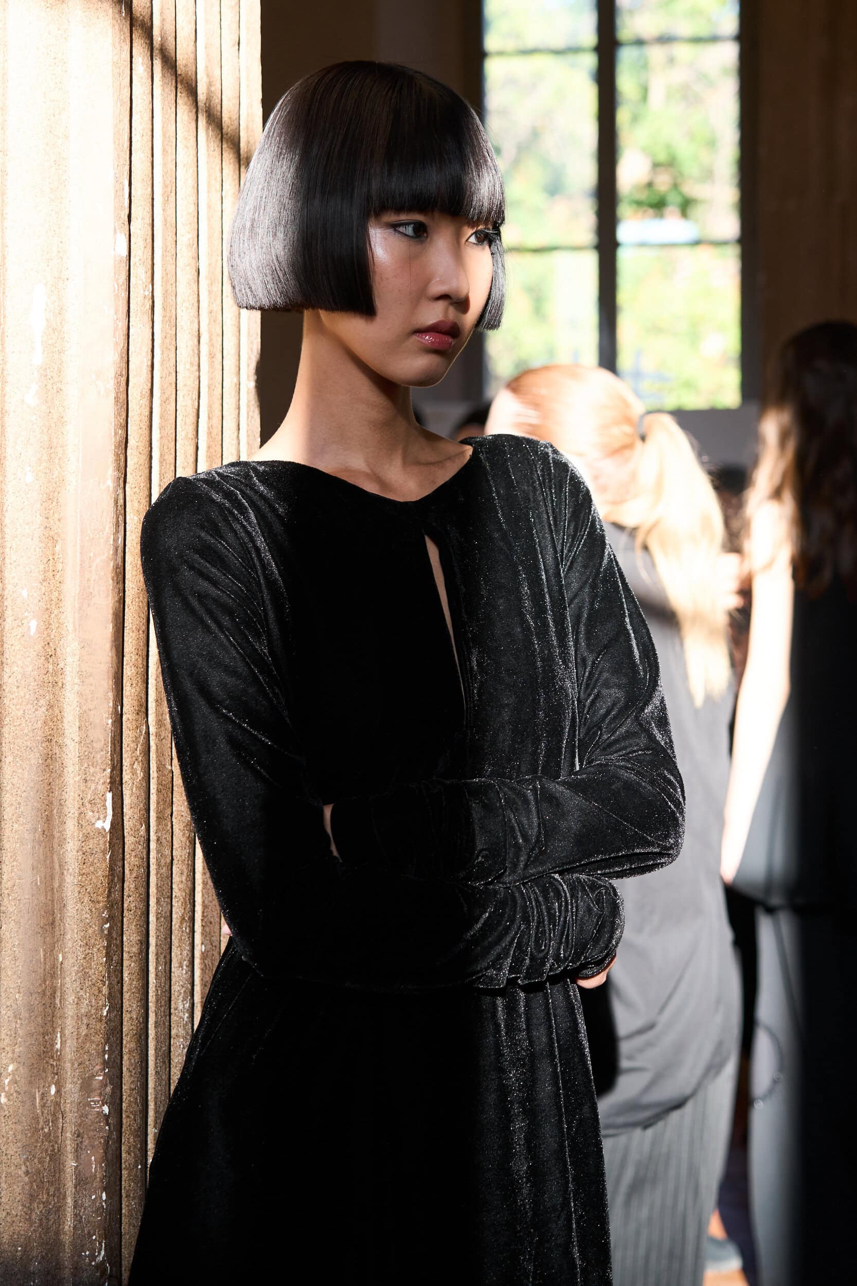 Miguel Vieira Spring 2027 Fashion Show Backstage