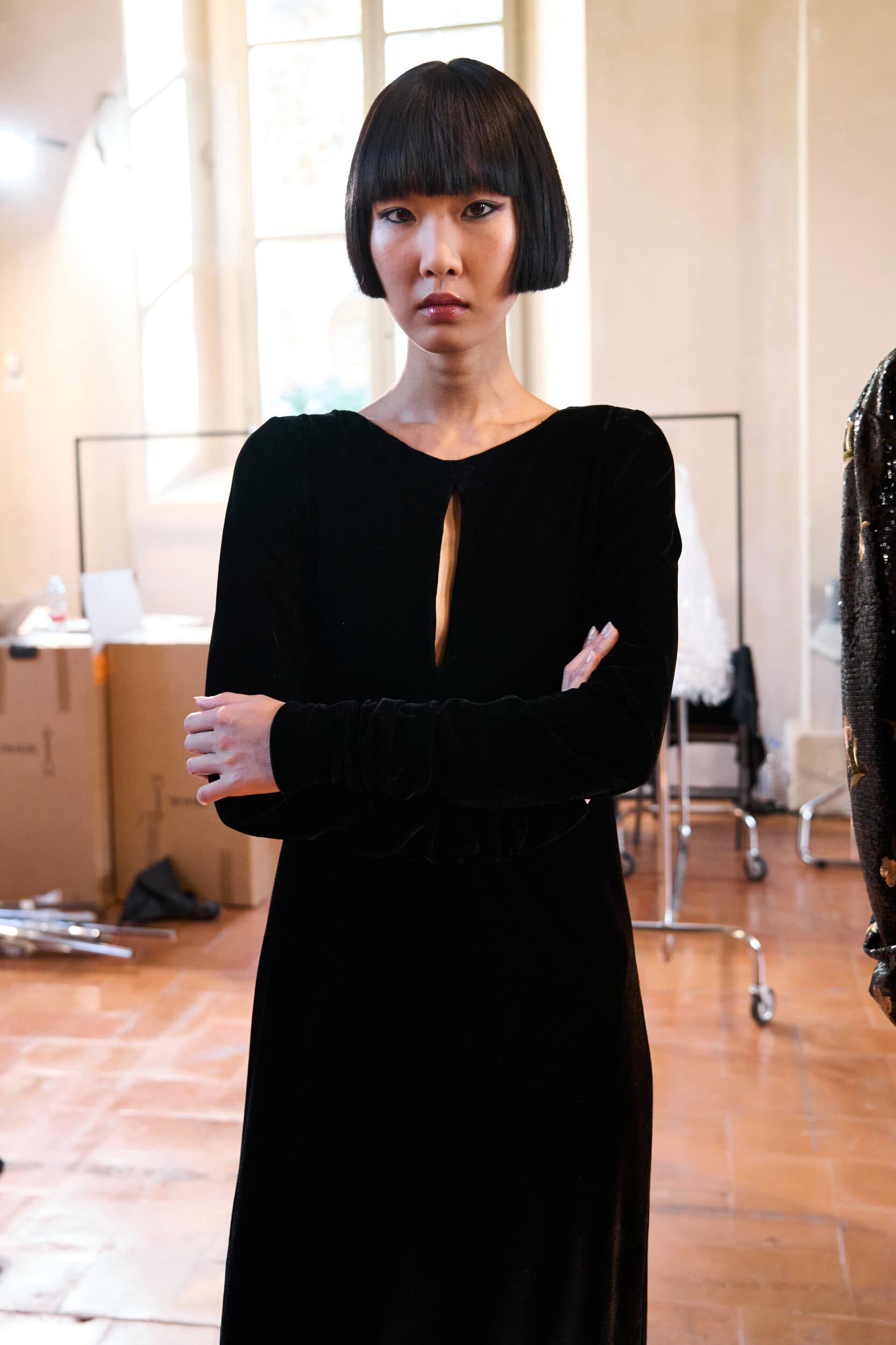 Miguel Vieira Spring 2027 Fashion Show Backstage