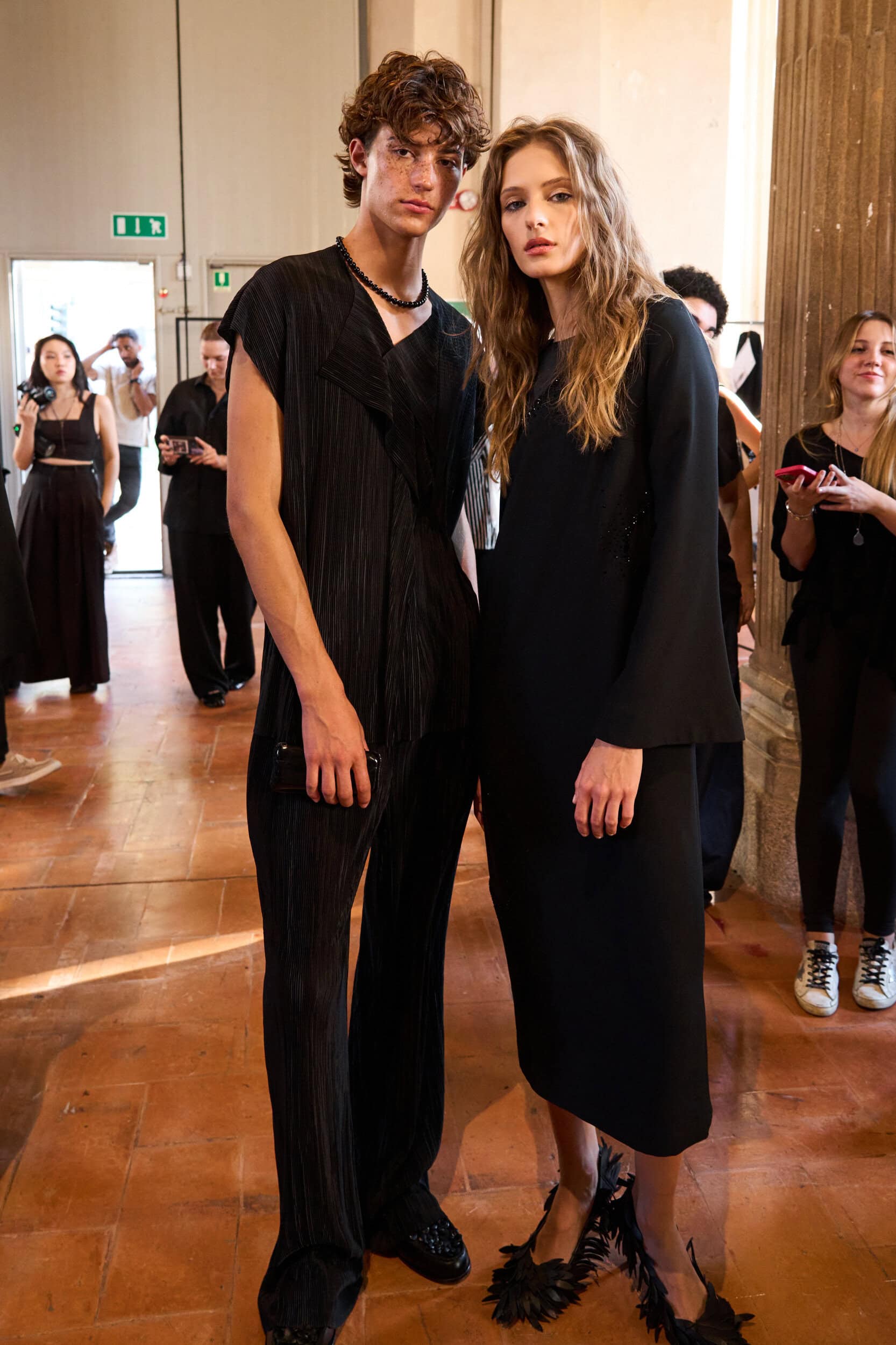 Miguel Vieira Spring 2027 Fashion Show Backstage