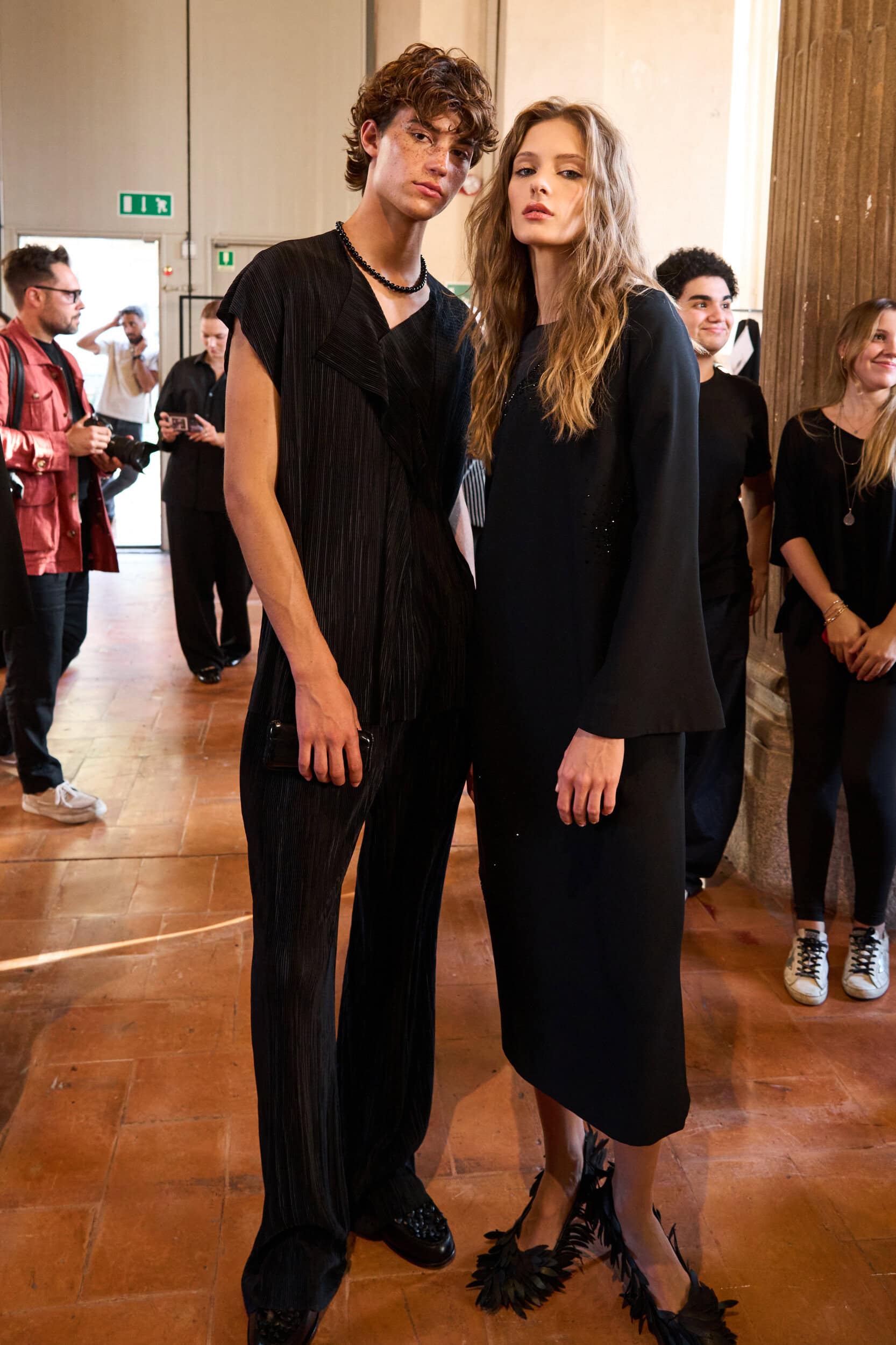 Miguel Vieira Spring 2027 Fashion Show Backstage