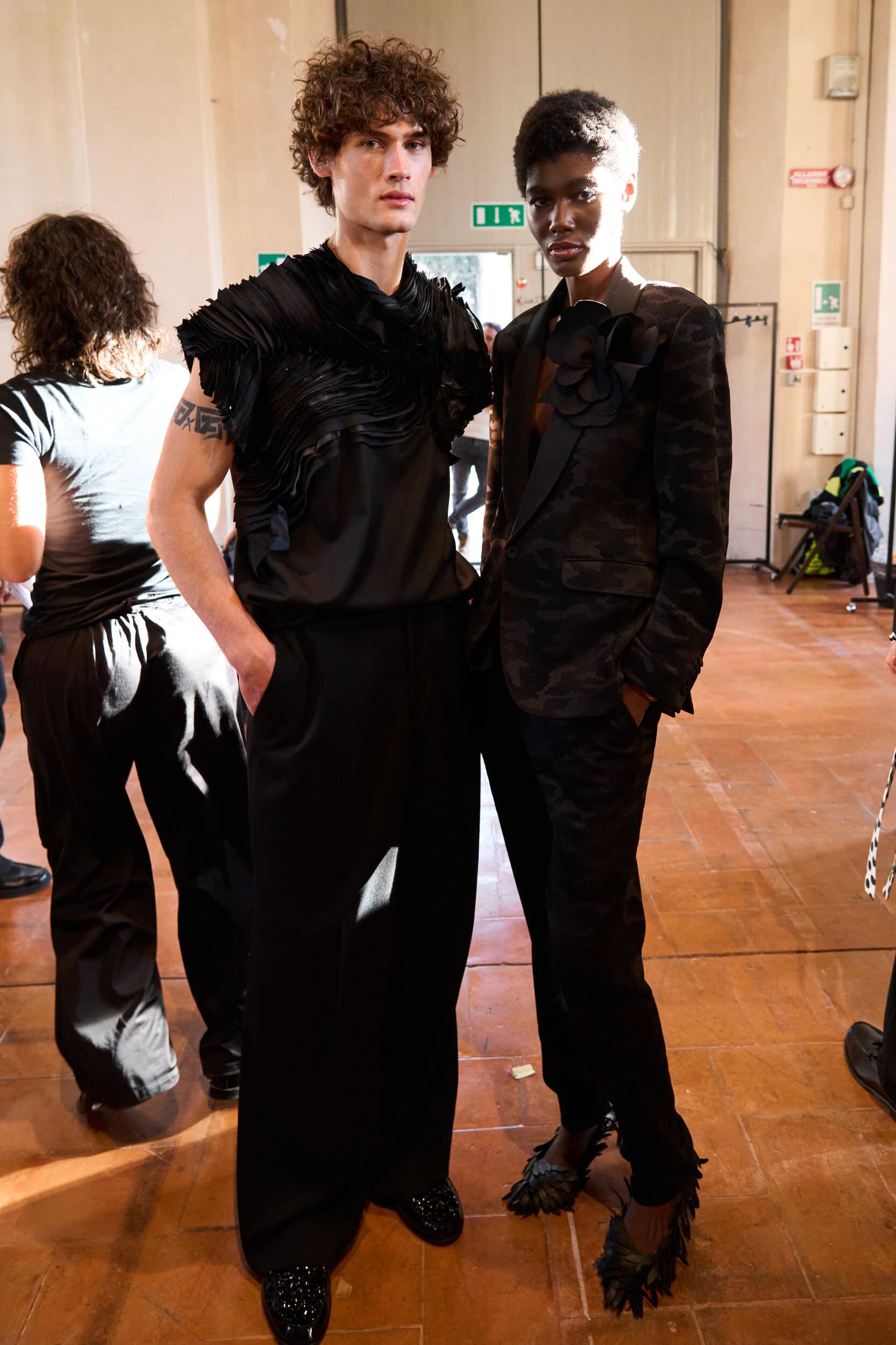 Miguel Vieira Spring 2027 Fashion Show Backstage