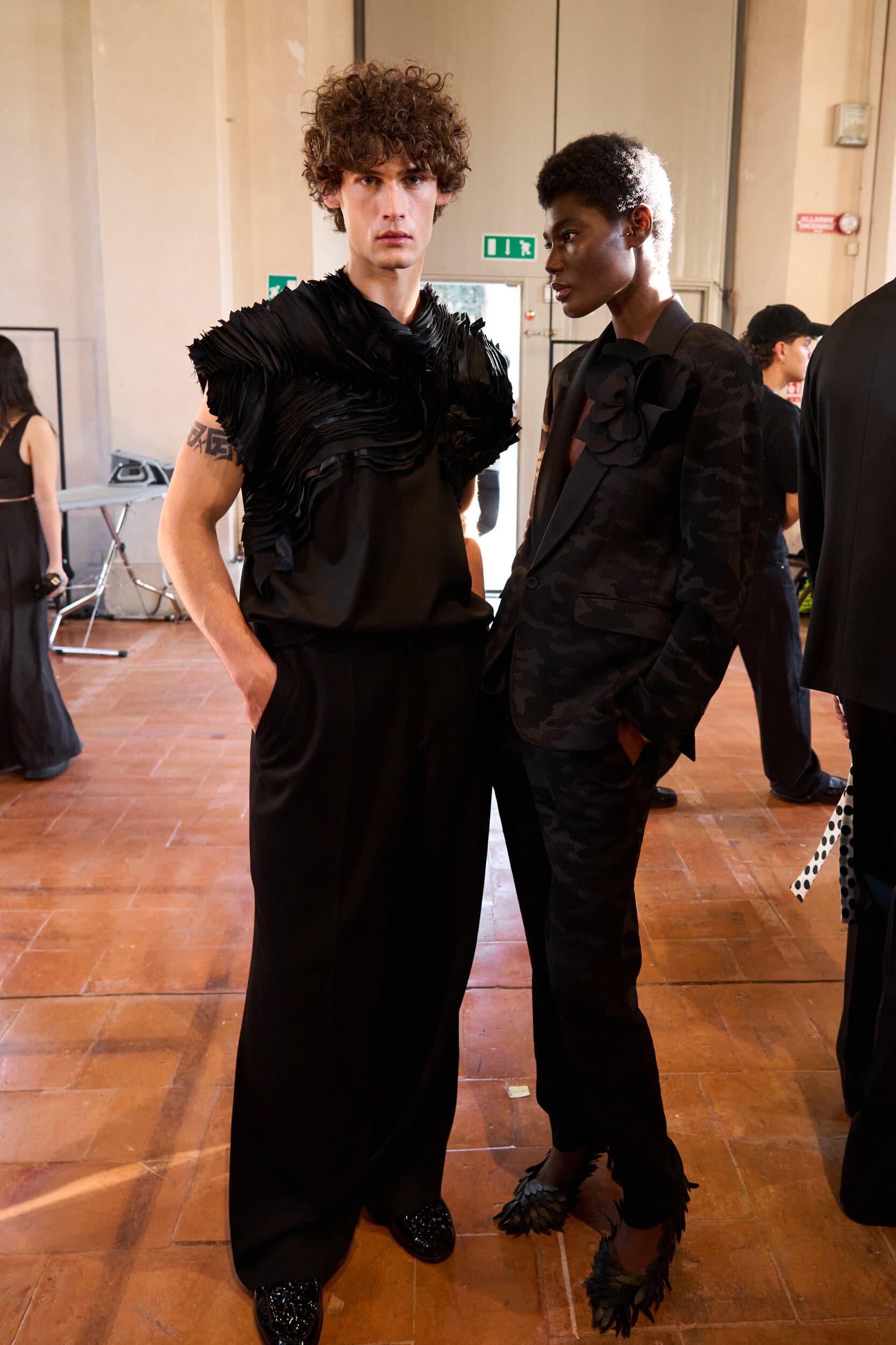 Miguel Vieira Spring 2027 Fashion Show Backstage