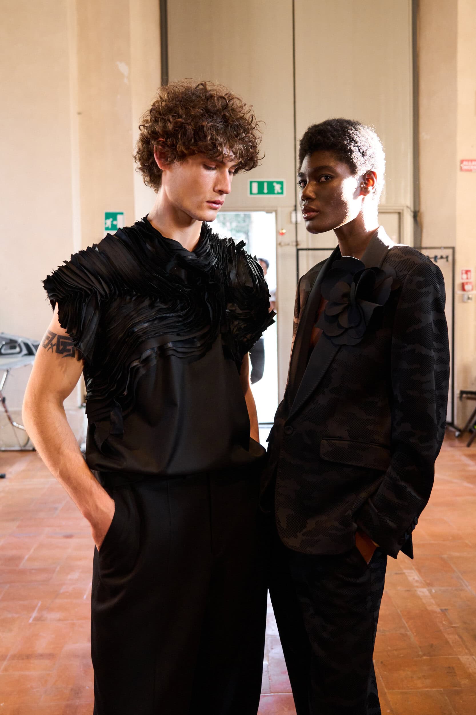 Miguel Vieira Spring 2027 Fashion Show Backstage