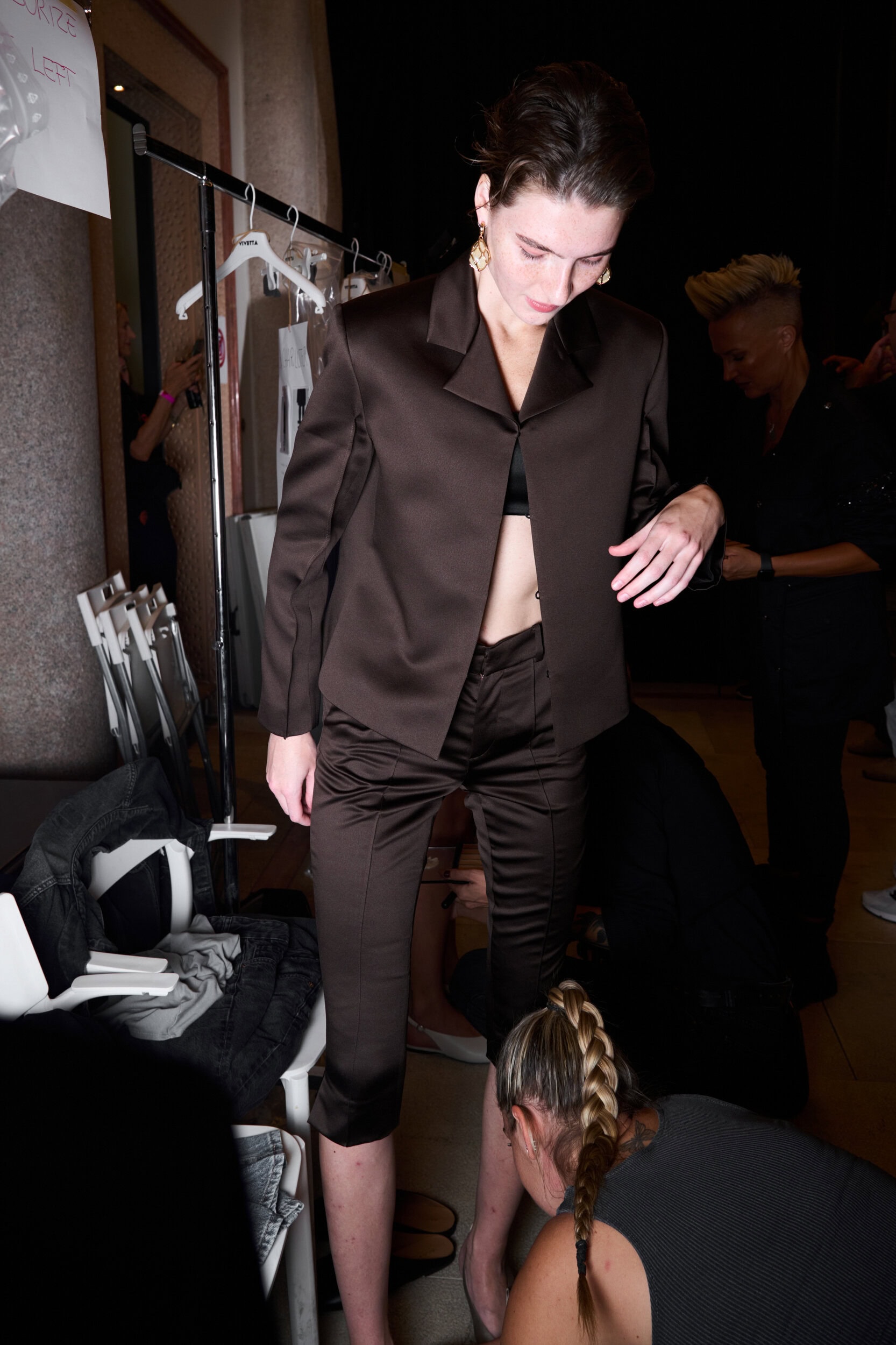 Vivetta Spring 2027 Fashion Show Backstage