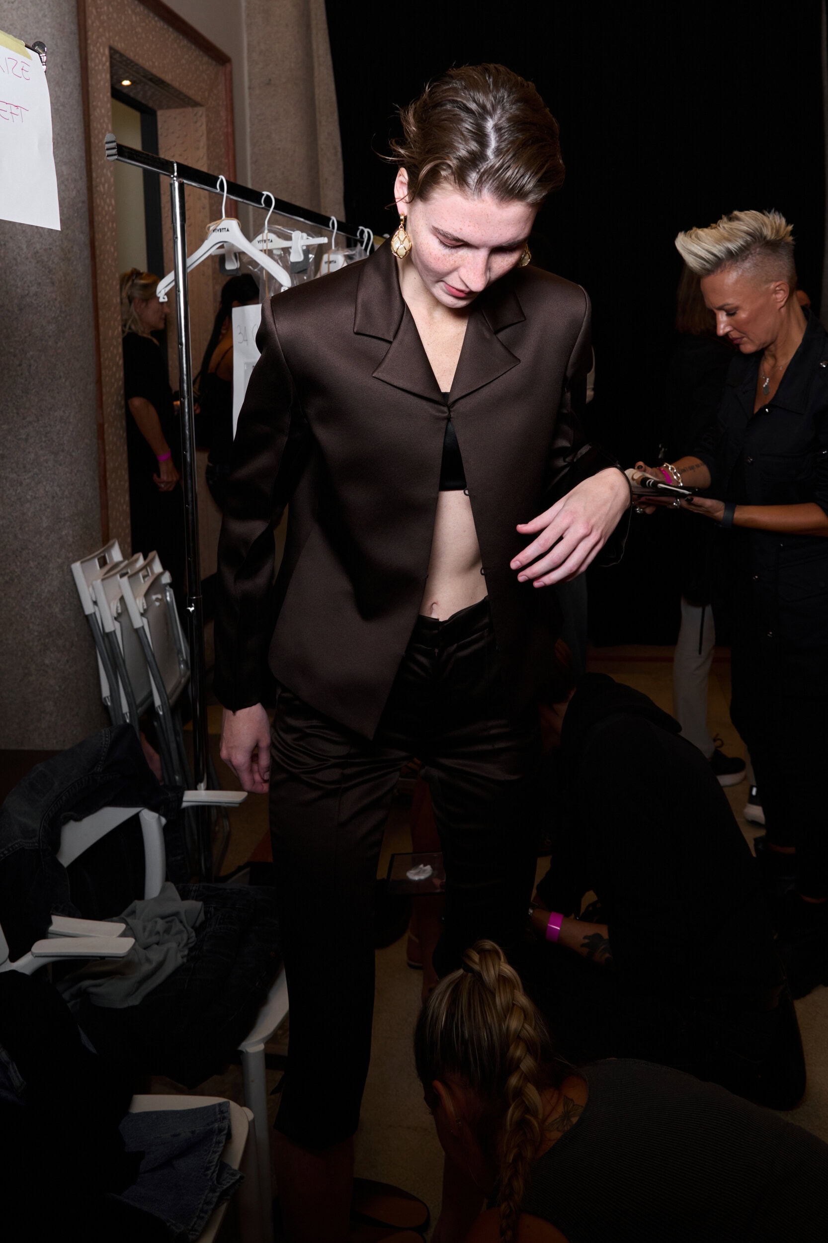 Vivetta Spring 2027 Fashion Show Backstage