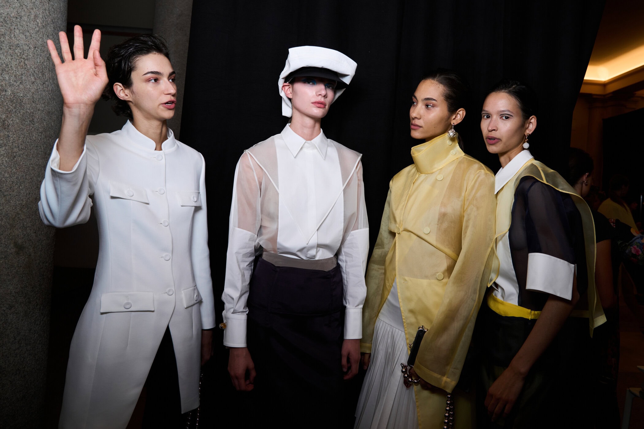 Vivetta Spring 2027 Fashion Show Backstage