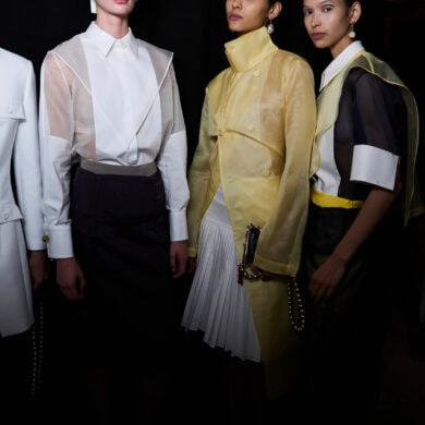 Vivetta Spring 2027 Fashion Show Backstage