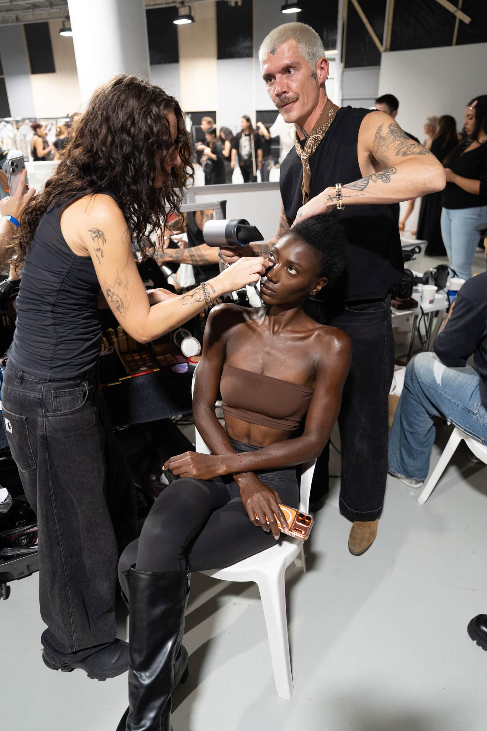 Weinsanto Spring 2027 Fashion Show Backstage