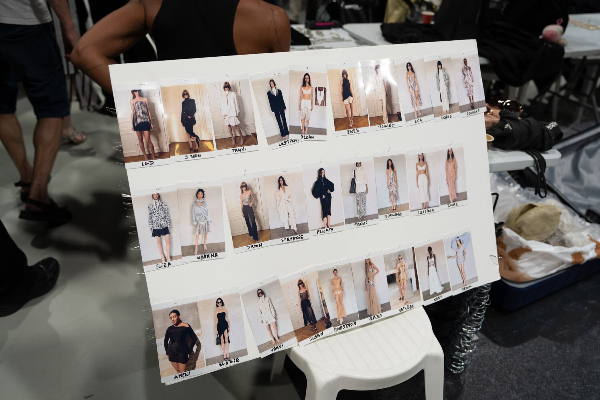 Weinsanto Spring 2027 Fashion Show Backstage