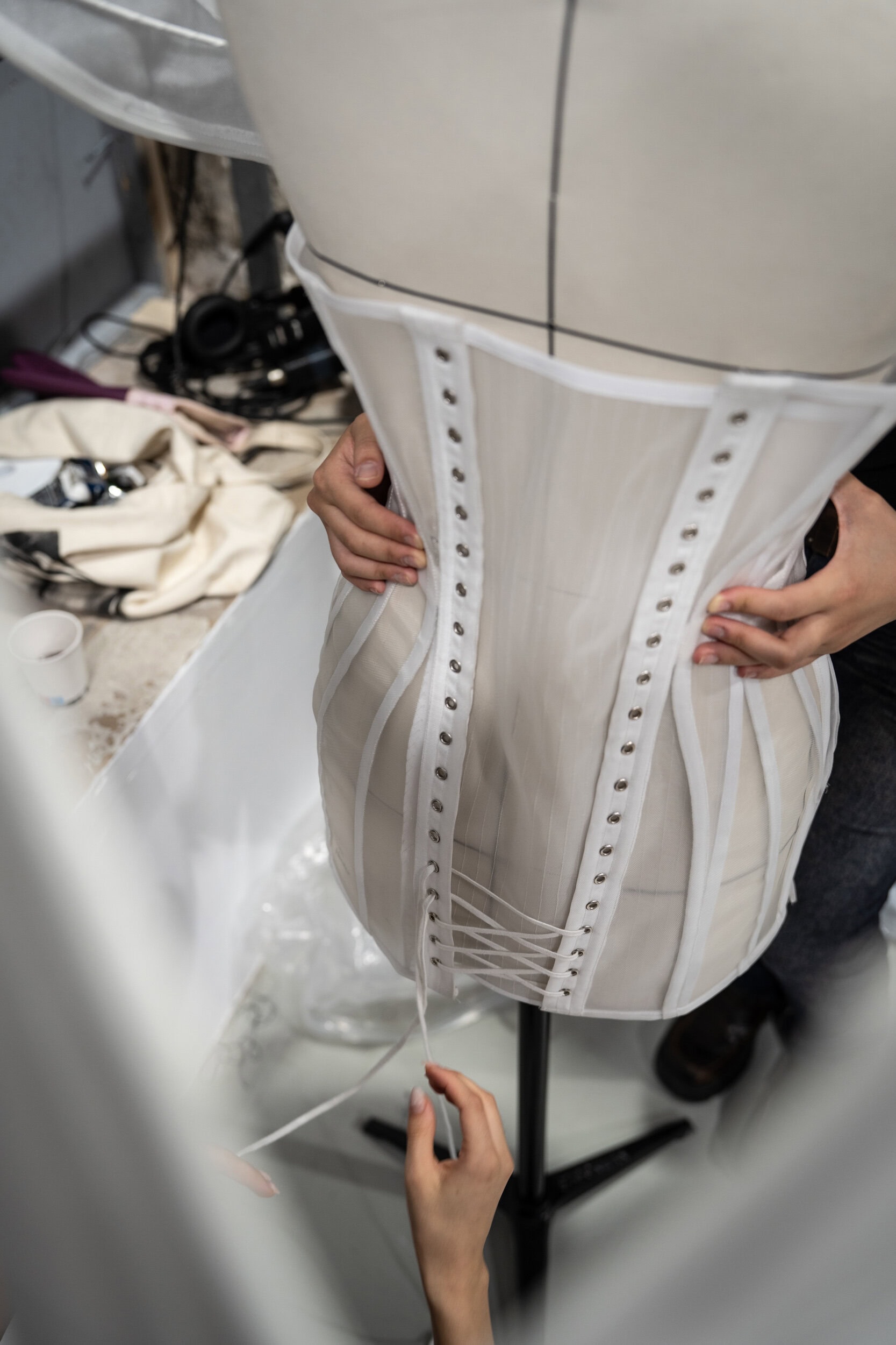 Weinsanto Spring 2027 Fashion Show Backstage