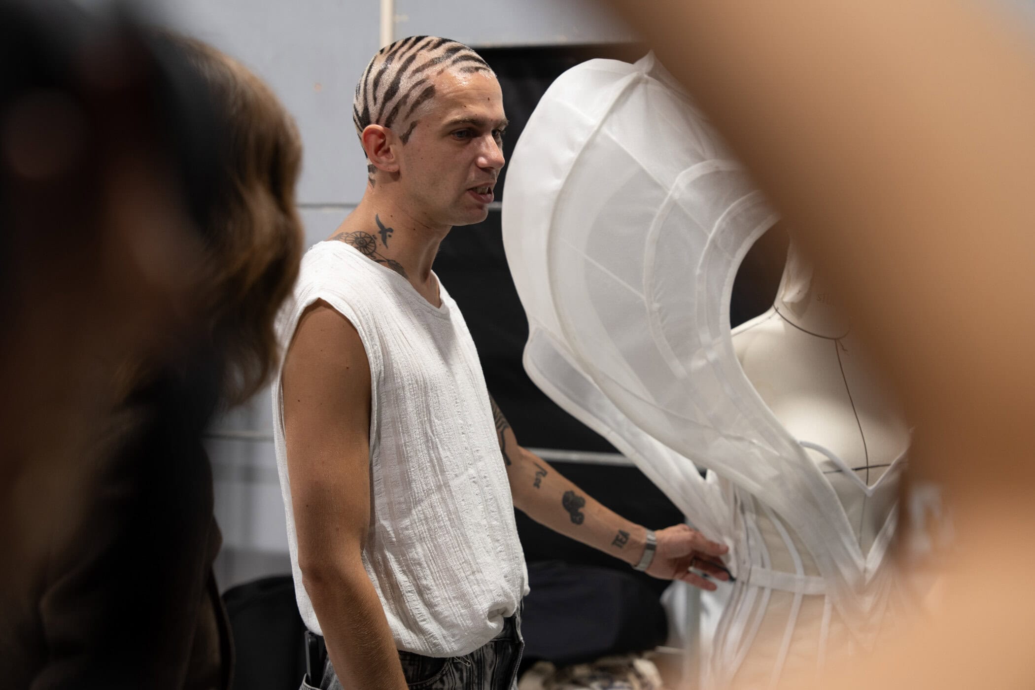 Weinsanto Spring 2027 Fashion Show Backstage