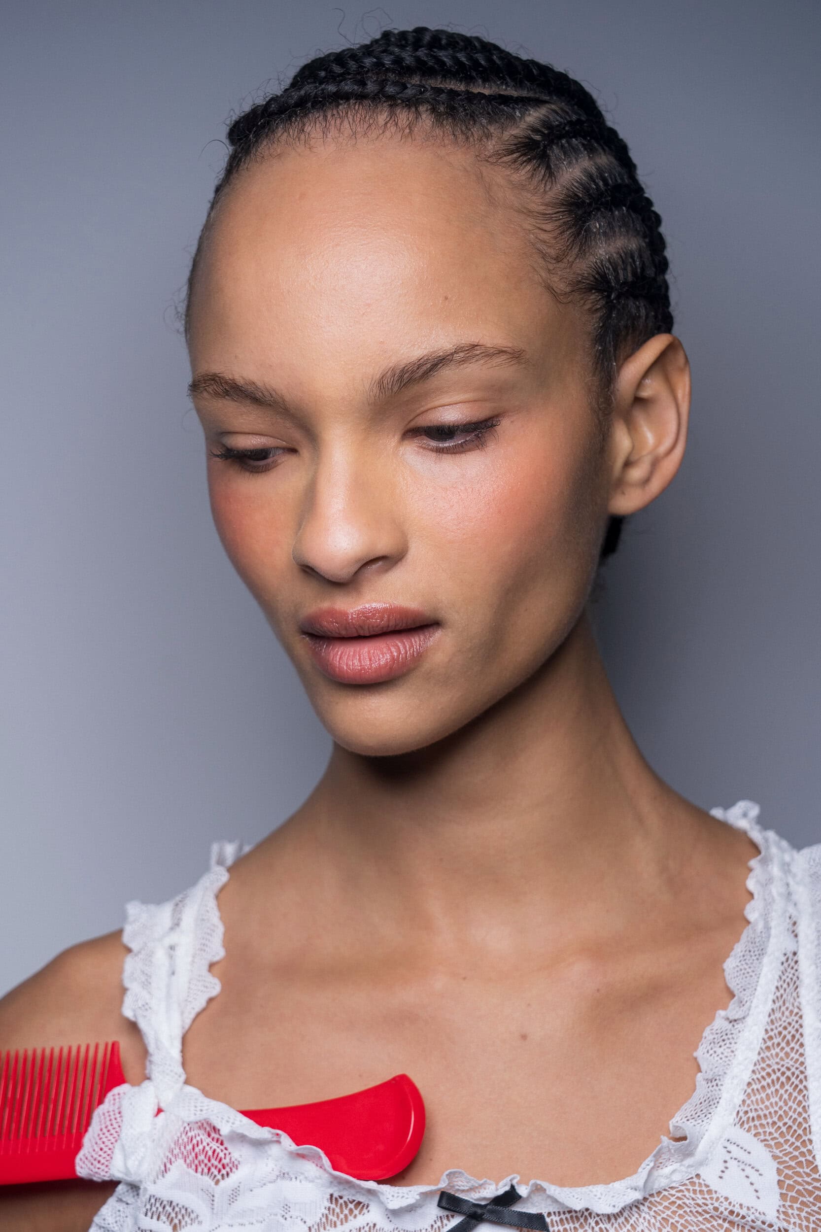 Yuhan Wang Spring 2027 Fashion Show Backstage