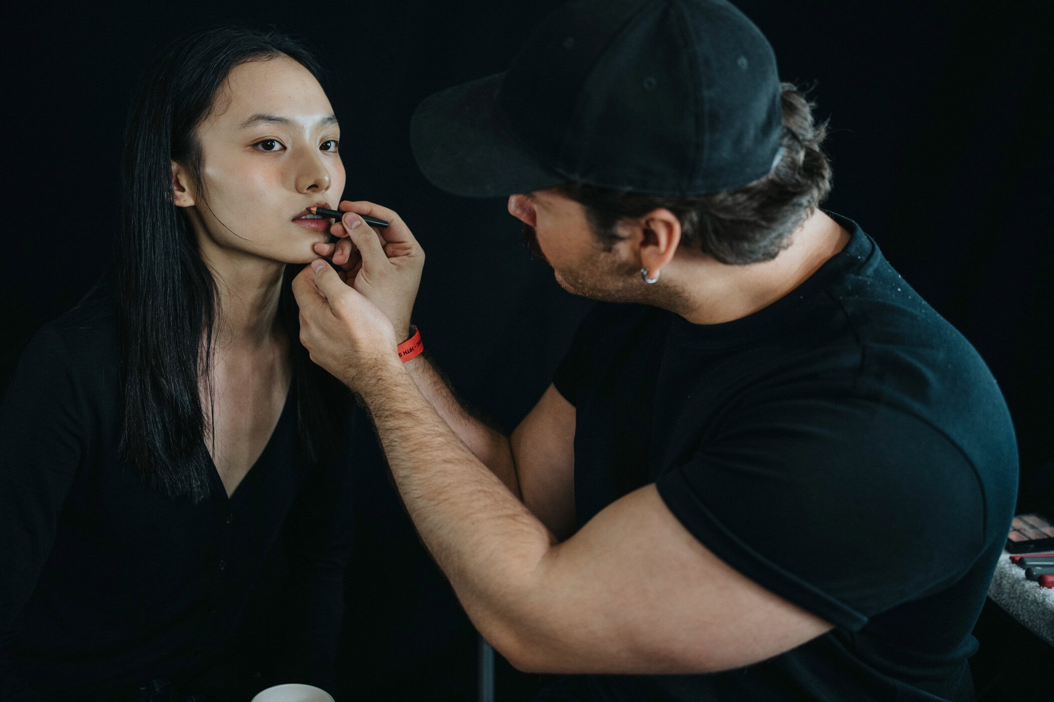 Yuhan Wang Spring 2027 Fashion Show Backstage