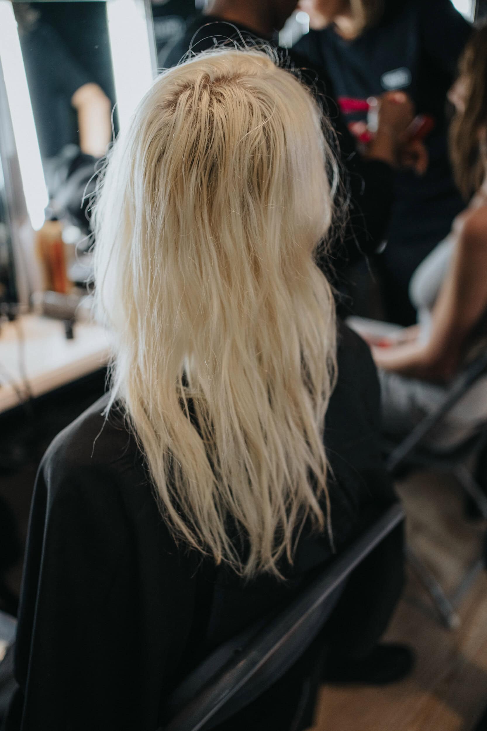 Yuhan Wang Spring 2027 Fashion Show Backstage