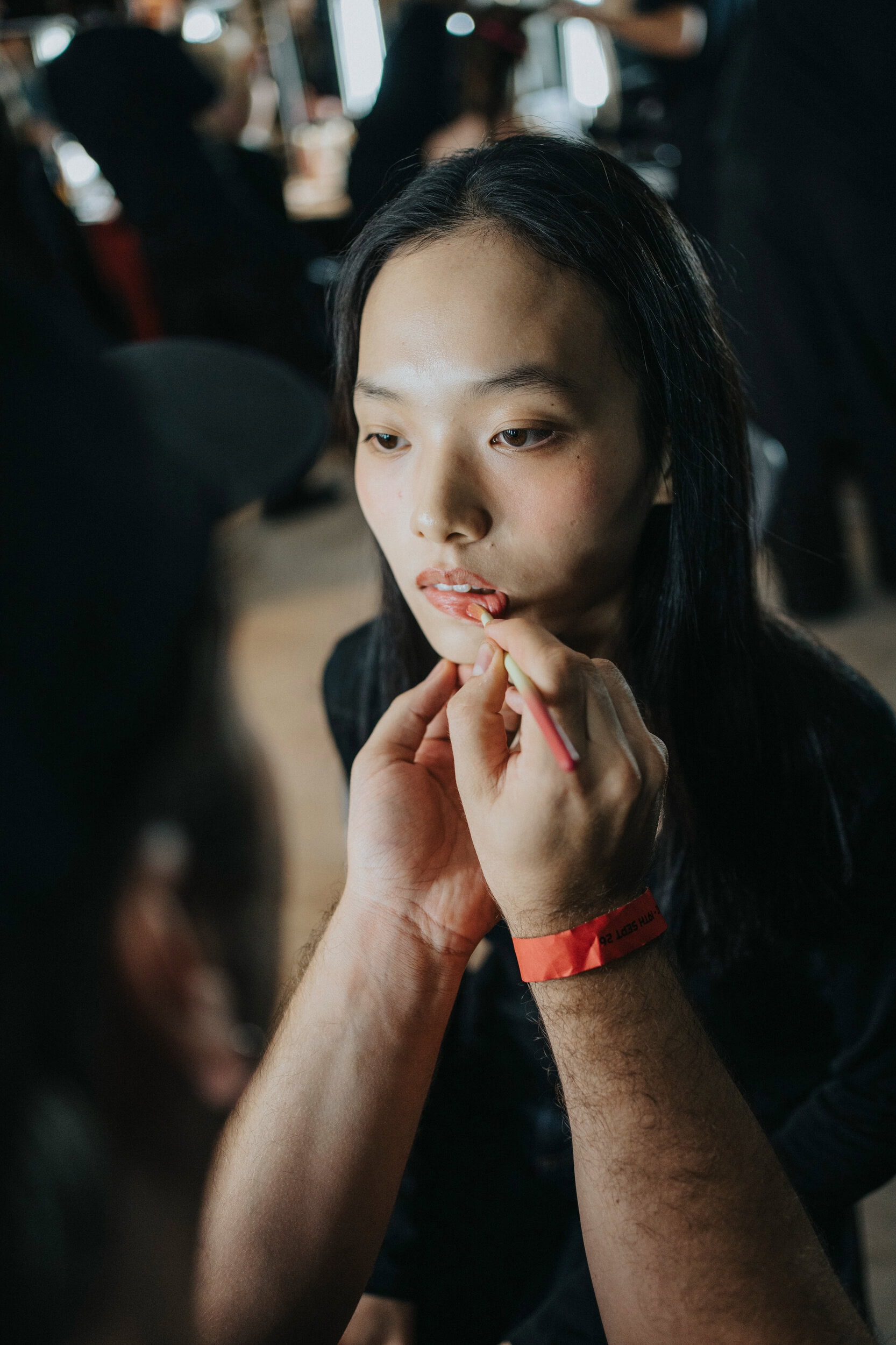 Yuhan Wang Spring 2027 Fashion Show Backstage