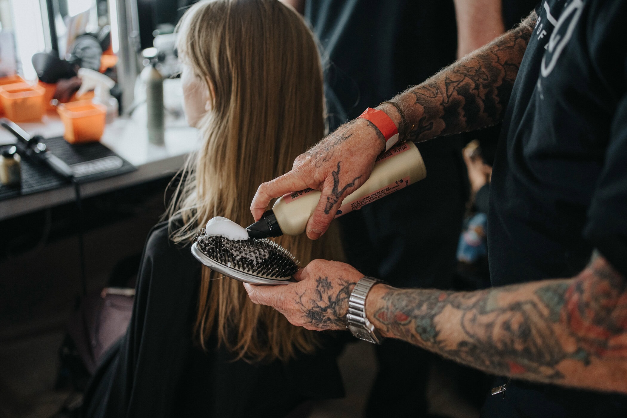Yuhan Wang Spring 2027 Fashion Show Backstage