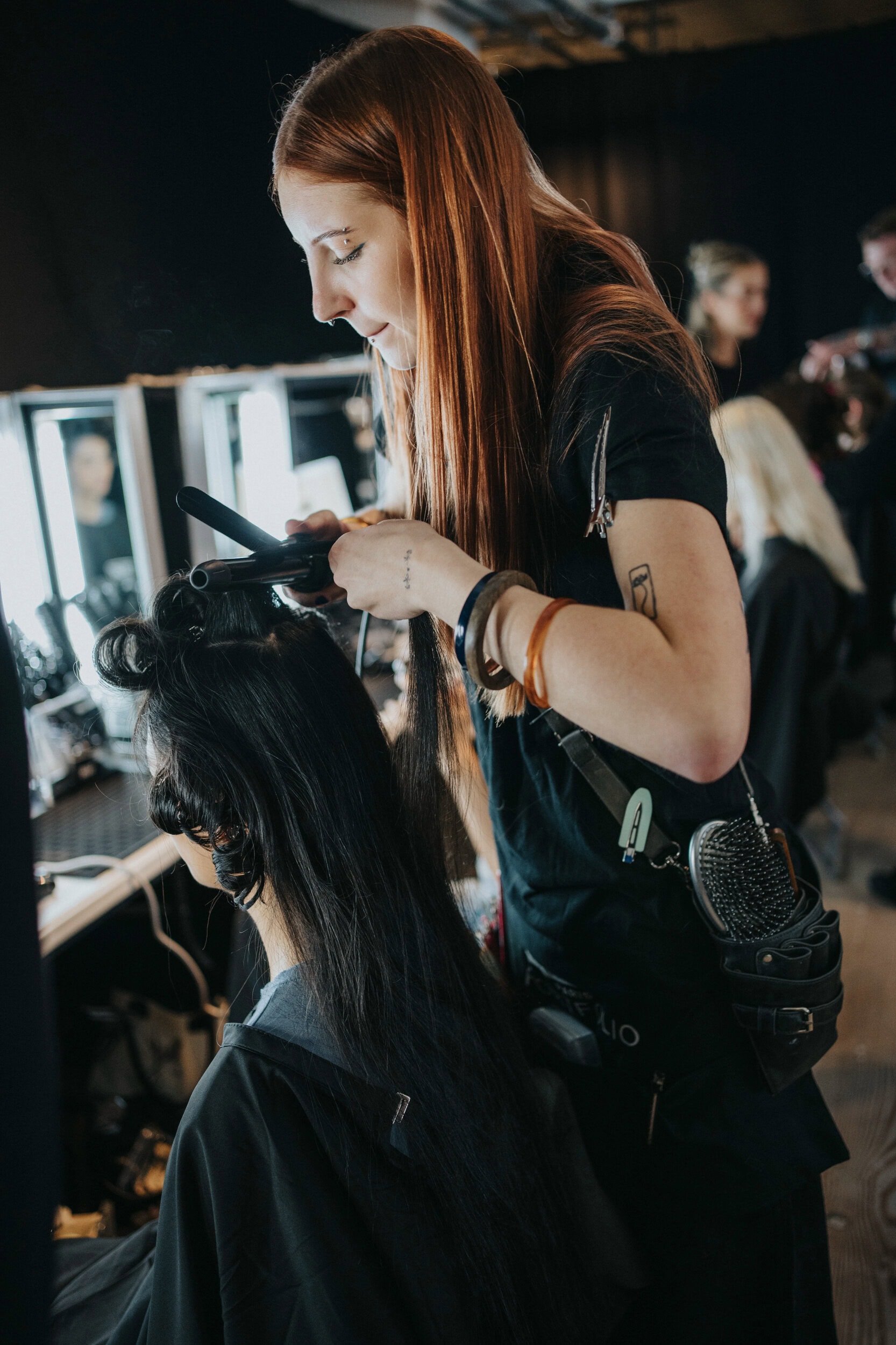 Yuhan Wang Spring 2027 Fashion Show Backstage