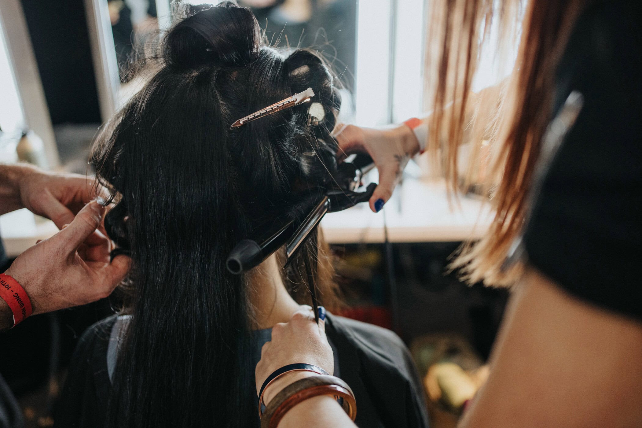 Yuhan Wang Spring 2027 Fashion Show Backstage