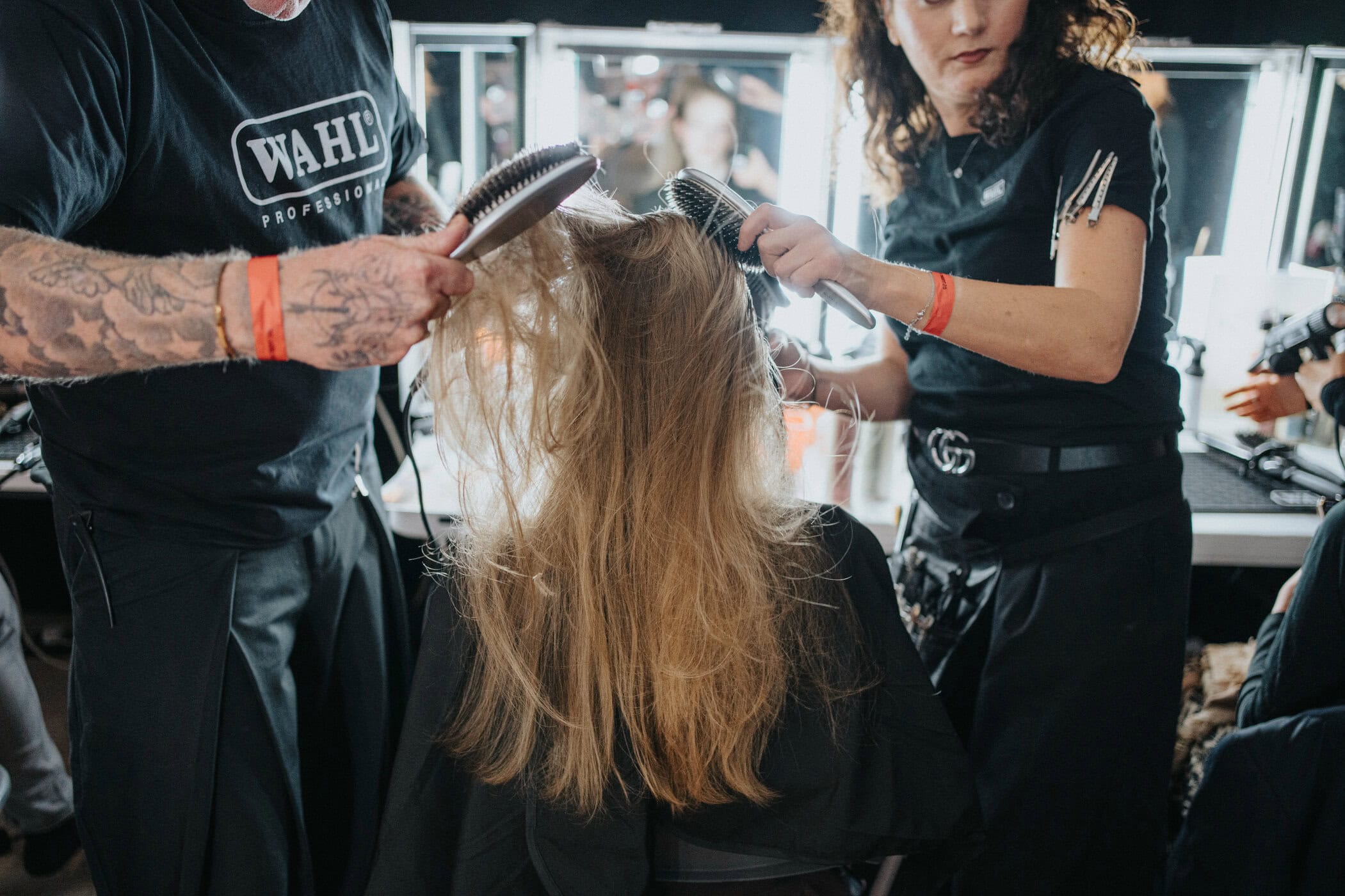 Yuhan Wang Spring 2027 Fashion Show Backstage